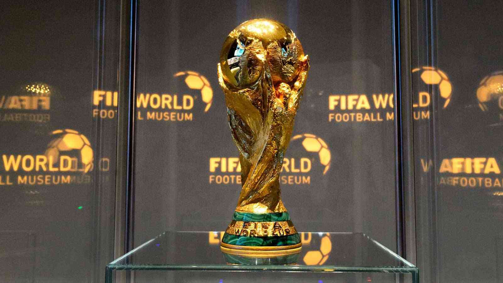 The original version of the FIFA World Cup trophy arrives in Kuwait today