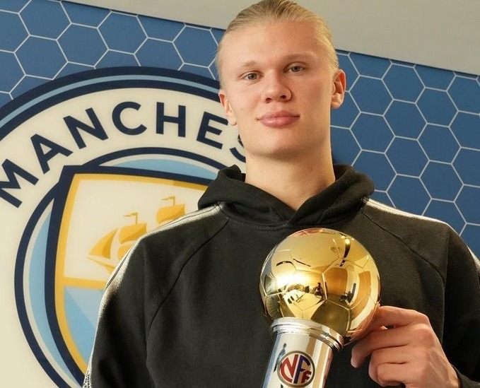 Man City's Haaland wins Player of the Year award in Norway