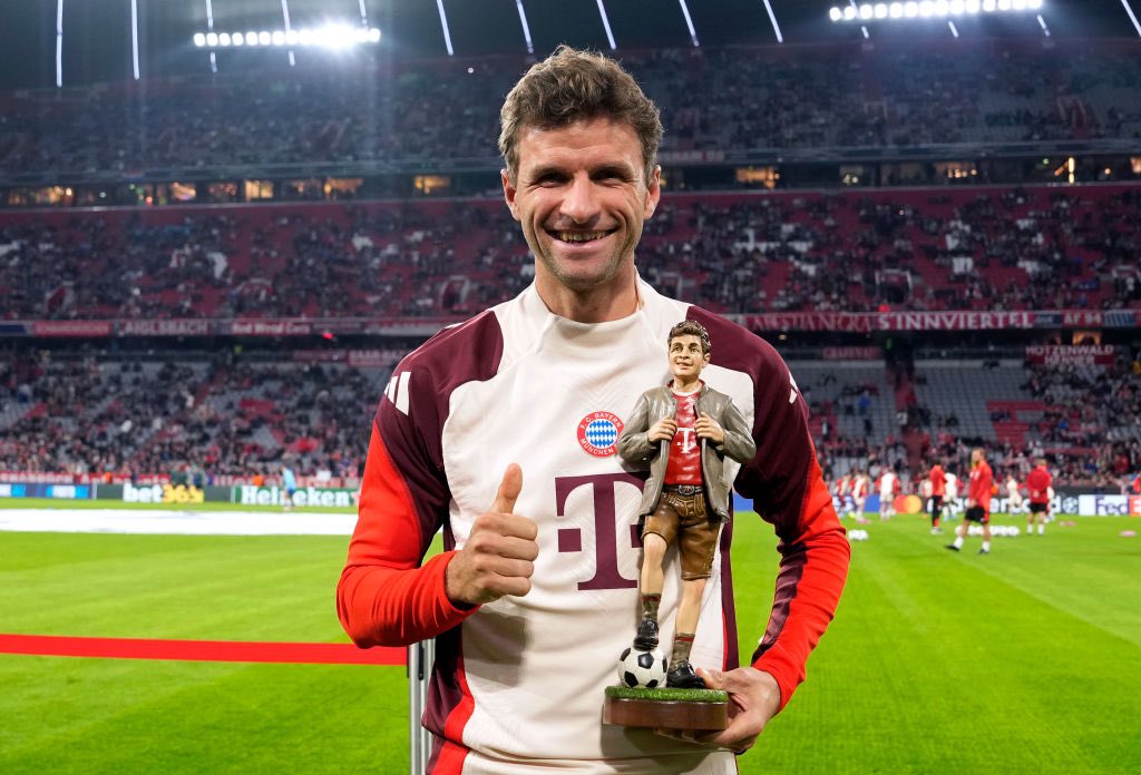 Muller is Bayern's most capped player