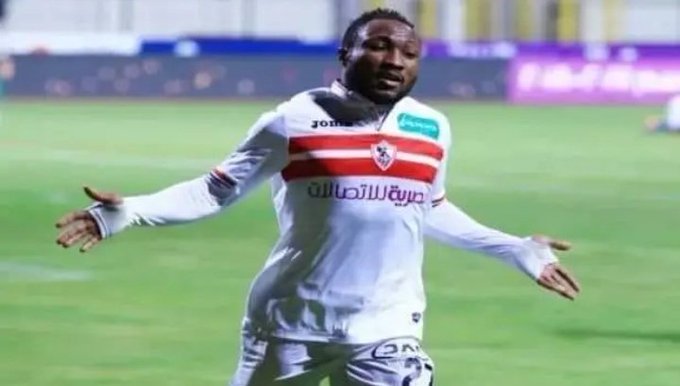 إيقاف قيد الزمالك بسبب لاعب غاني