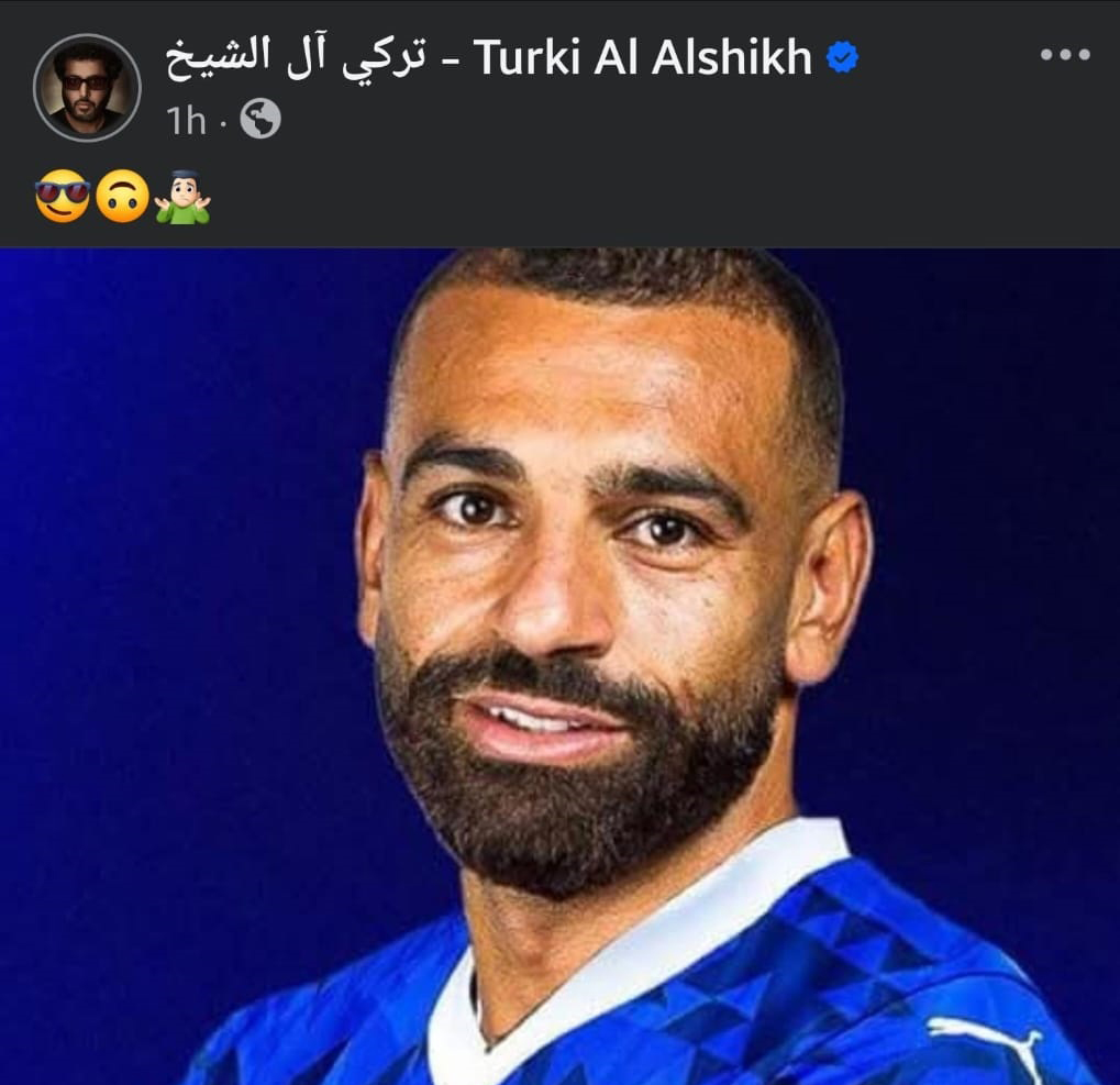 Turki Al-Sheikh raises controversy over Salah's future