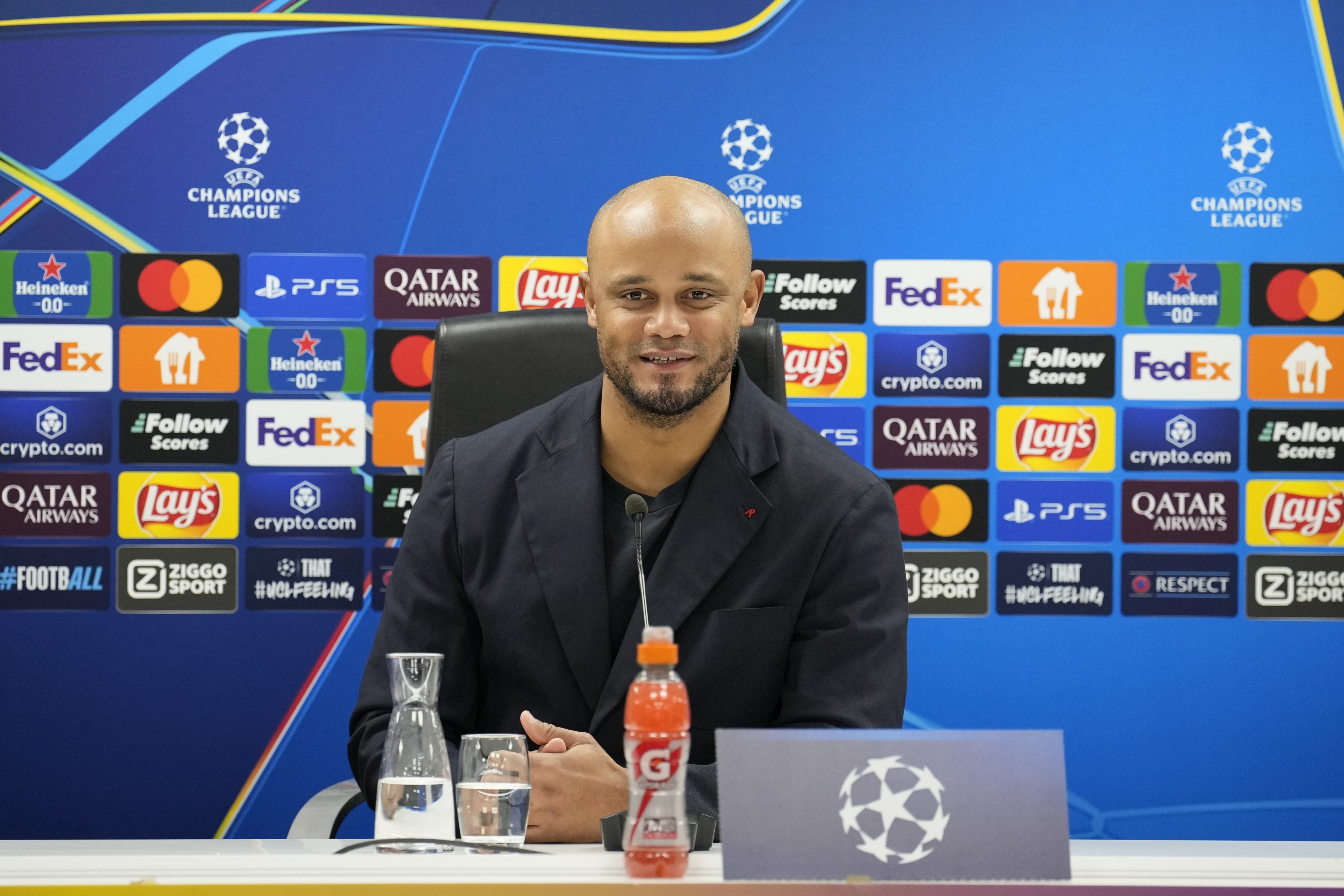 Kompany reveals reasons behind defeat against Feyenoord