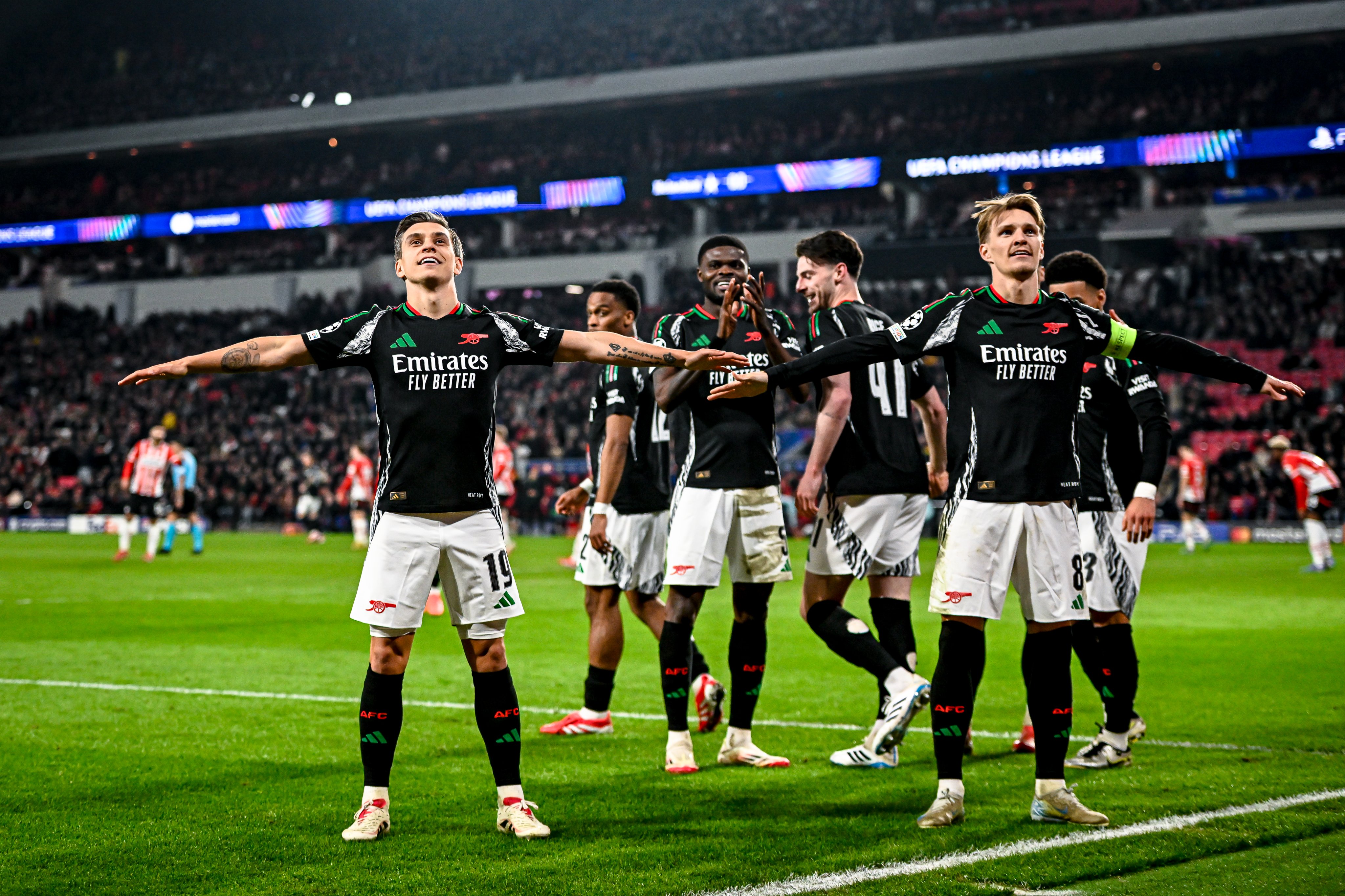 Arsenal set a record with historic win over PSV