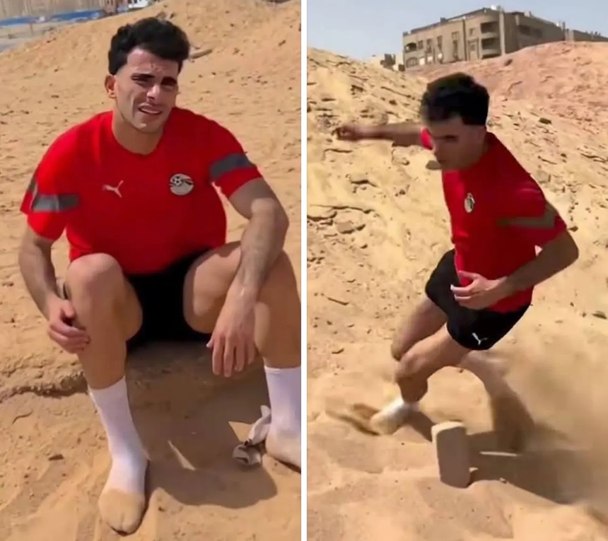 صورة: زيزو يستفز الزمالك بالقميص الأحمر!