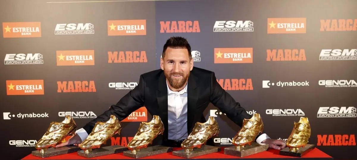 Golden Boot winners over the past 20 years