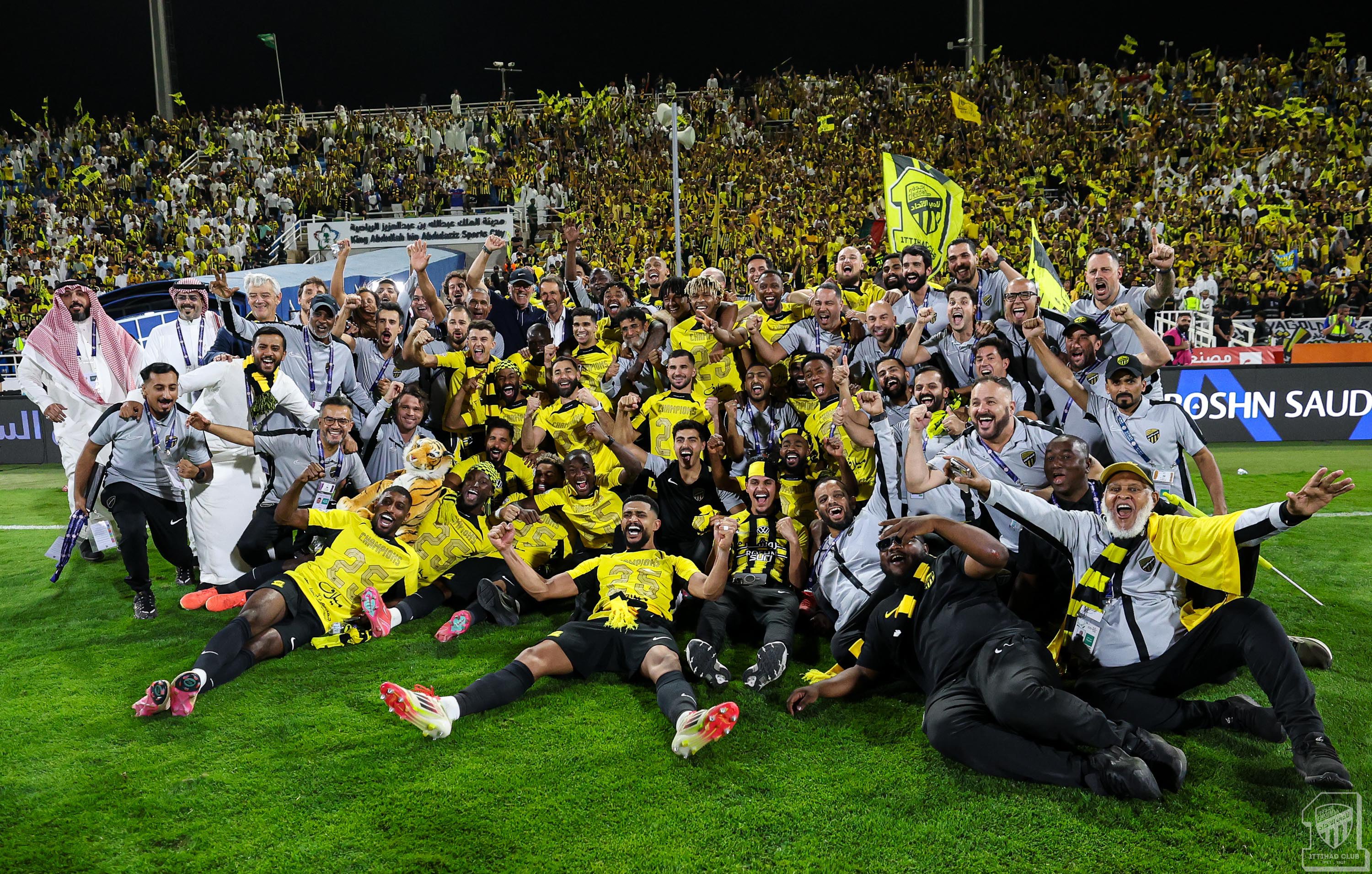 أبرز أرقام من تتويج الاتحاد بدوري روشن
