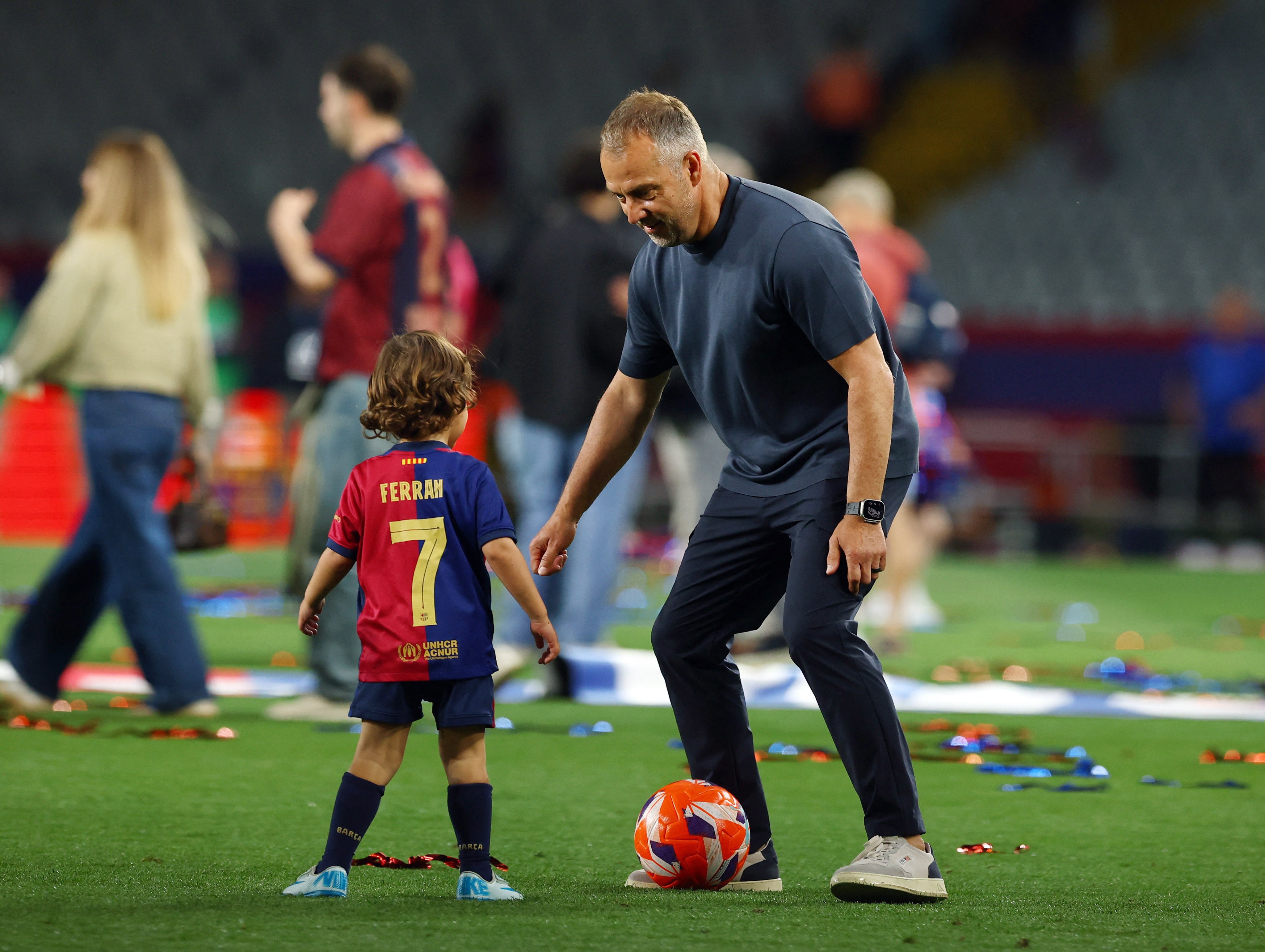 Flick talks about Barcelona's summer transfer plan