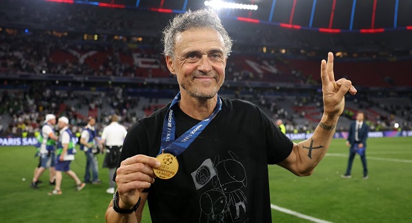 إنريكي يكرر إنجاز جوارديولا بدوري الأبطال