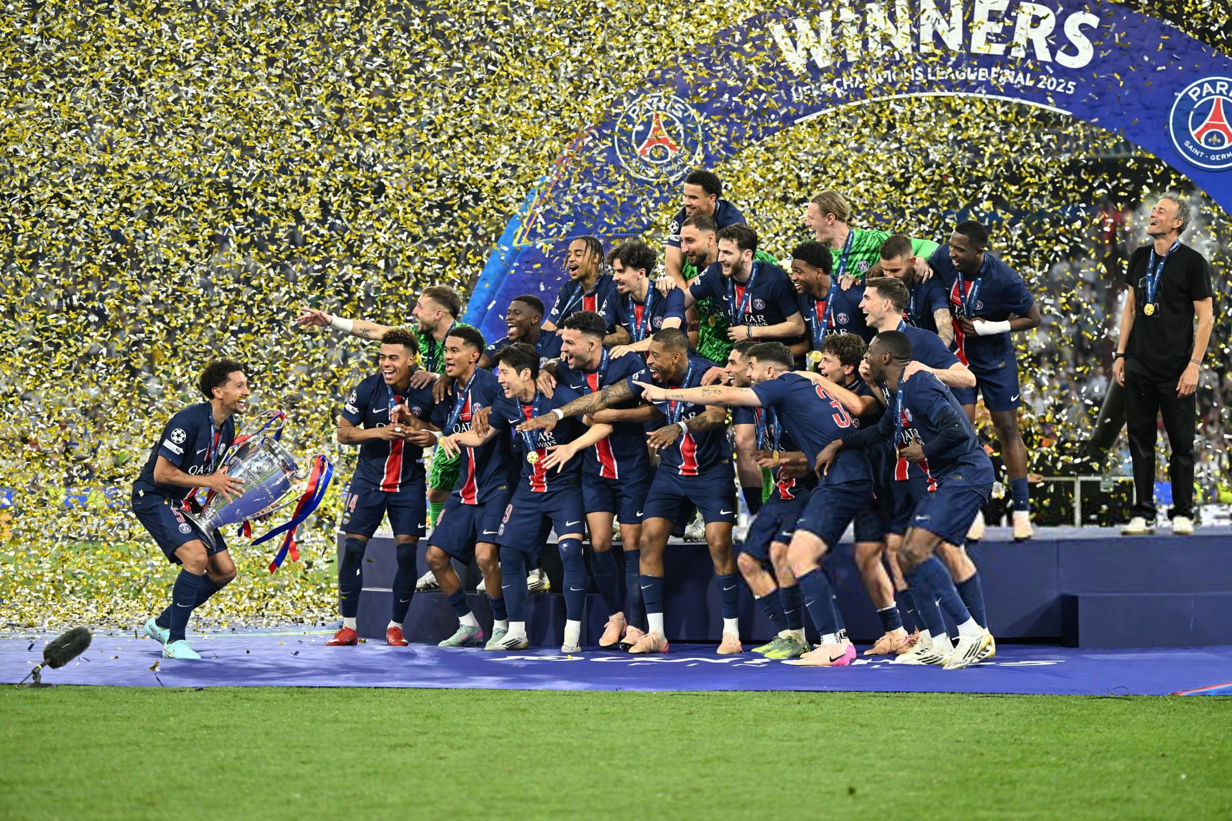 How did Paris Saint-Germain rise to the top of European football?