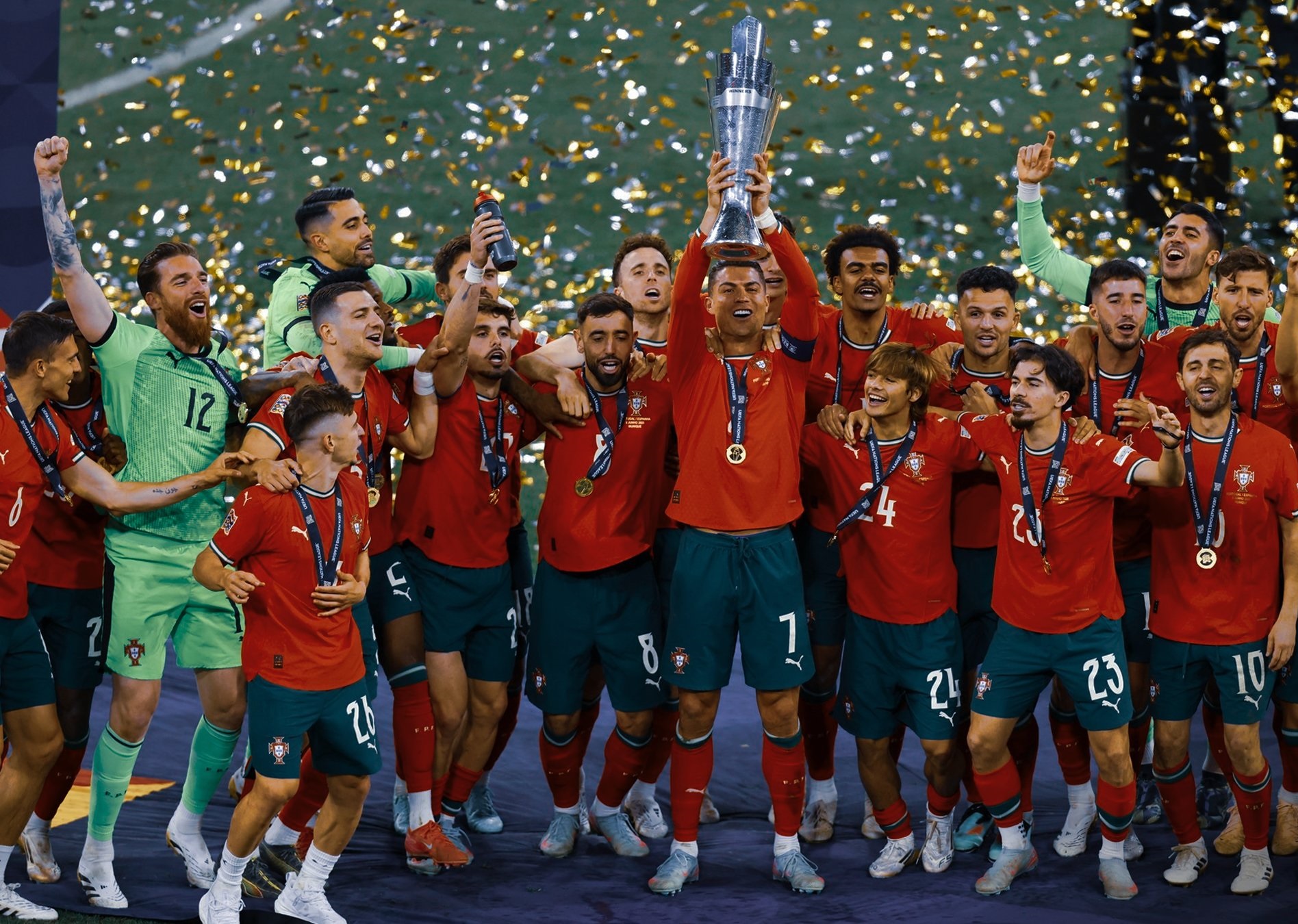 للمرة الثانية.. البرتغال بطلة «دوري الأمم»