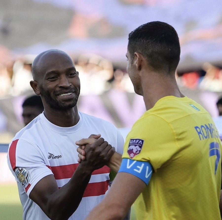 بالفيديو: مهرجان اعتزال شيكابالا يجمع رونالدو وصلاح