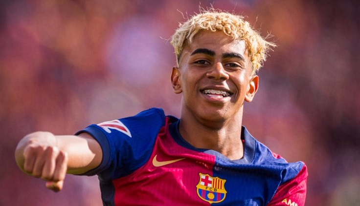برشلونة يستعد لتسليم يامال قميص ميسي