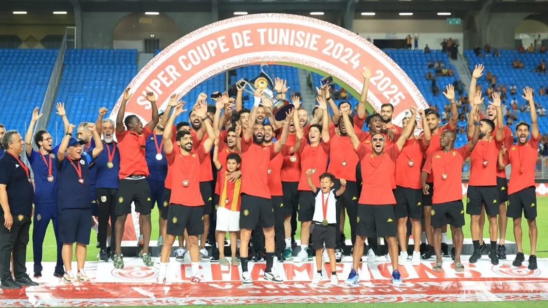 للمرة الثامنة.. الترجي يتوج بكأس السوبر التونسي