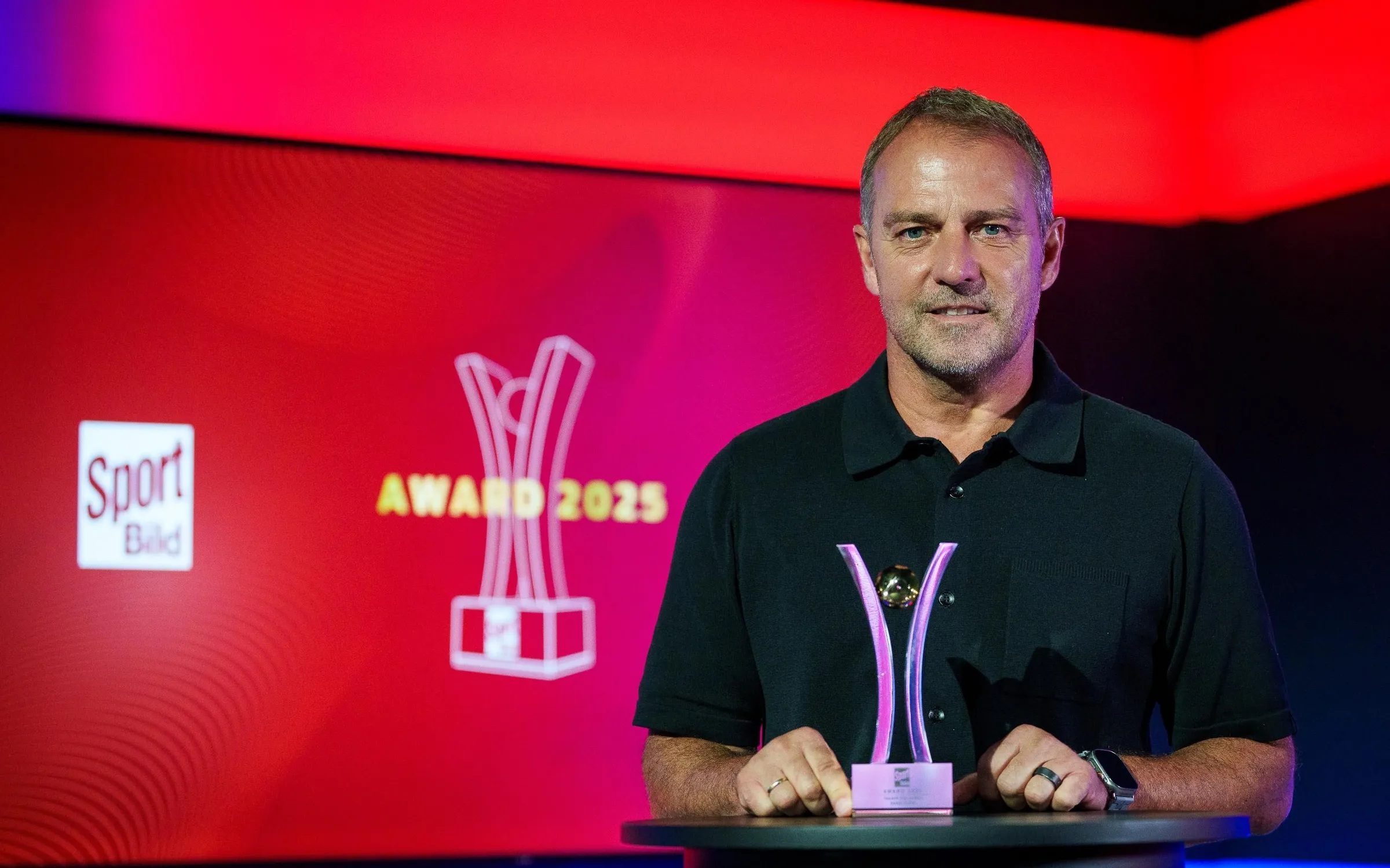 Flick wins new award with Barcelona