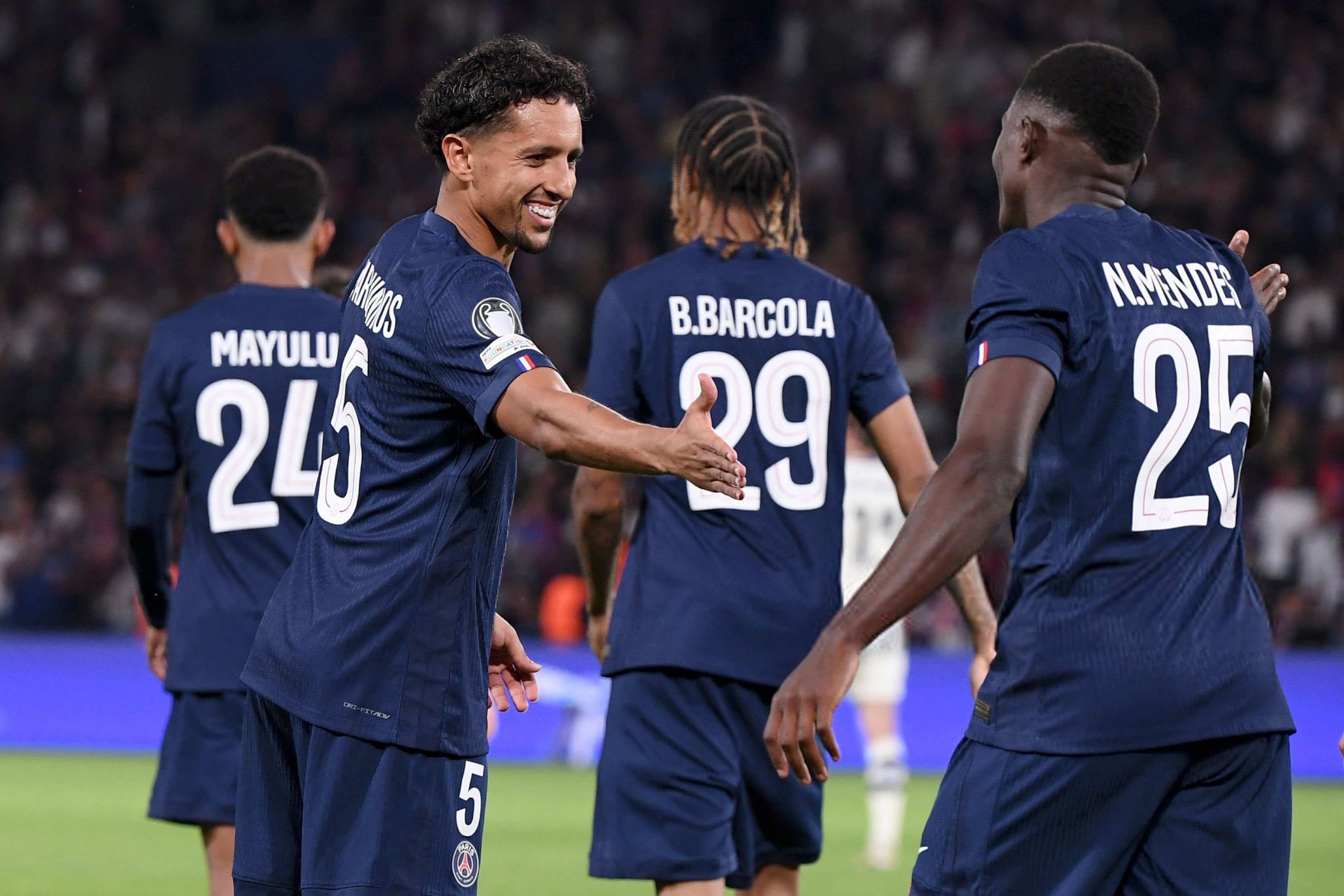 Paris Saint-Germain starts their Champions League campaign with a four-goal victory
