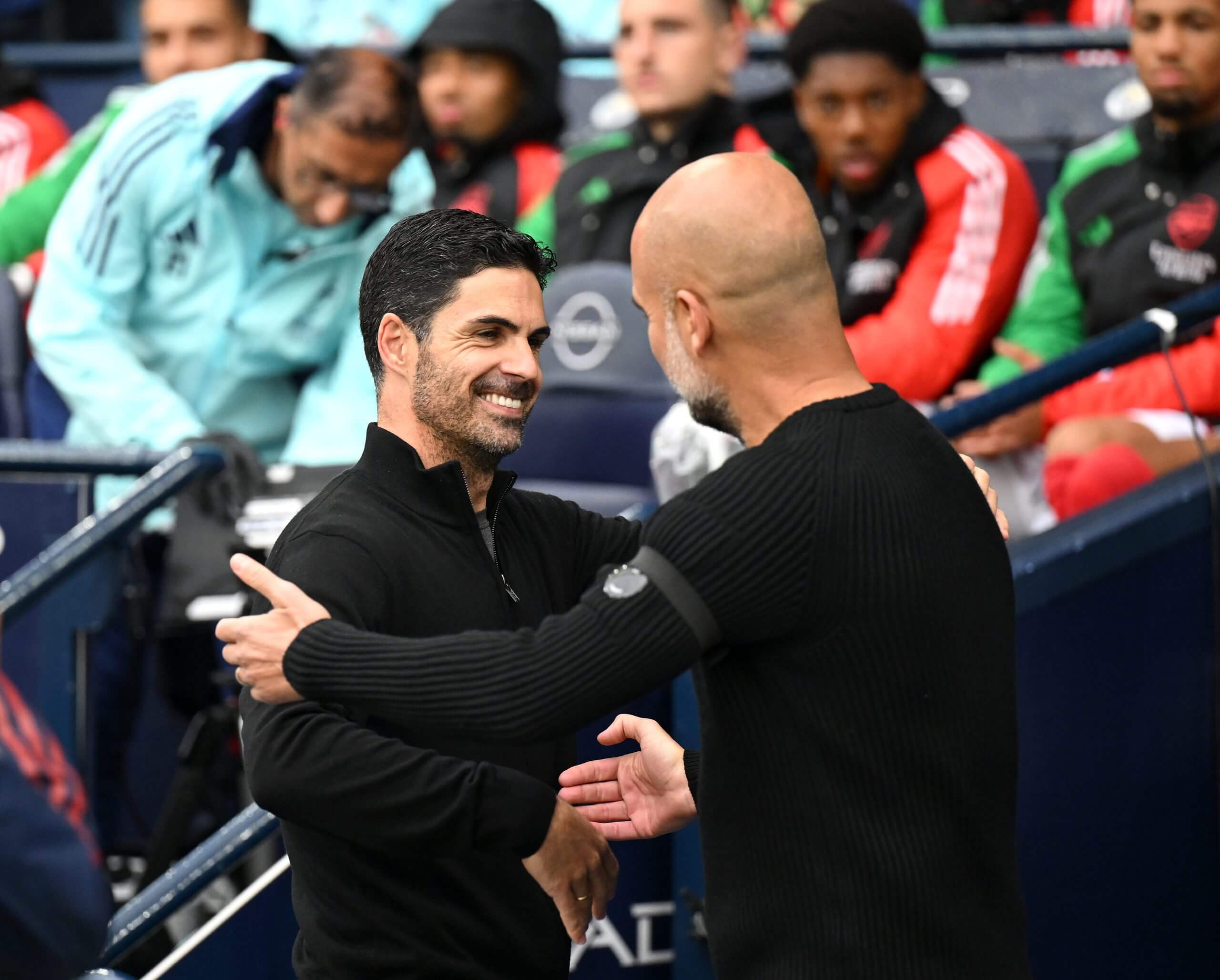 A record awaits Arteta against Guardiola
