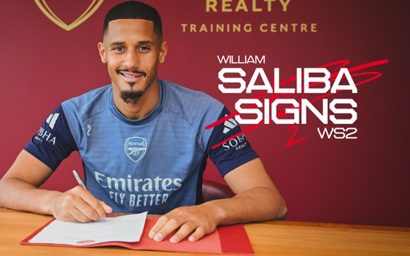 Arsenal secures defender's contract until 2030