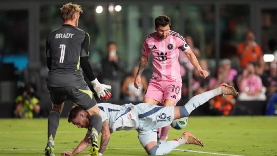 Messi suffers a heavy defeat in the American League