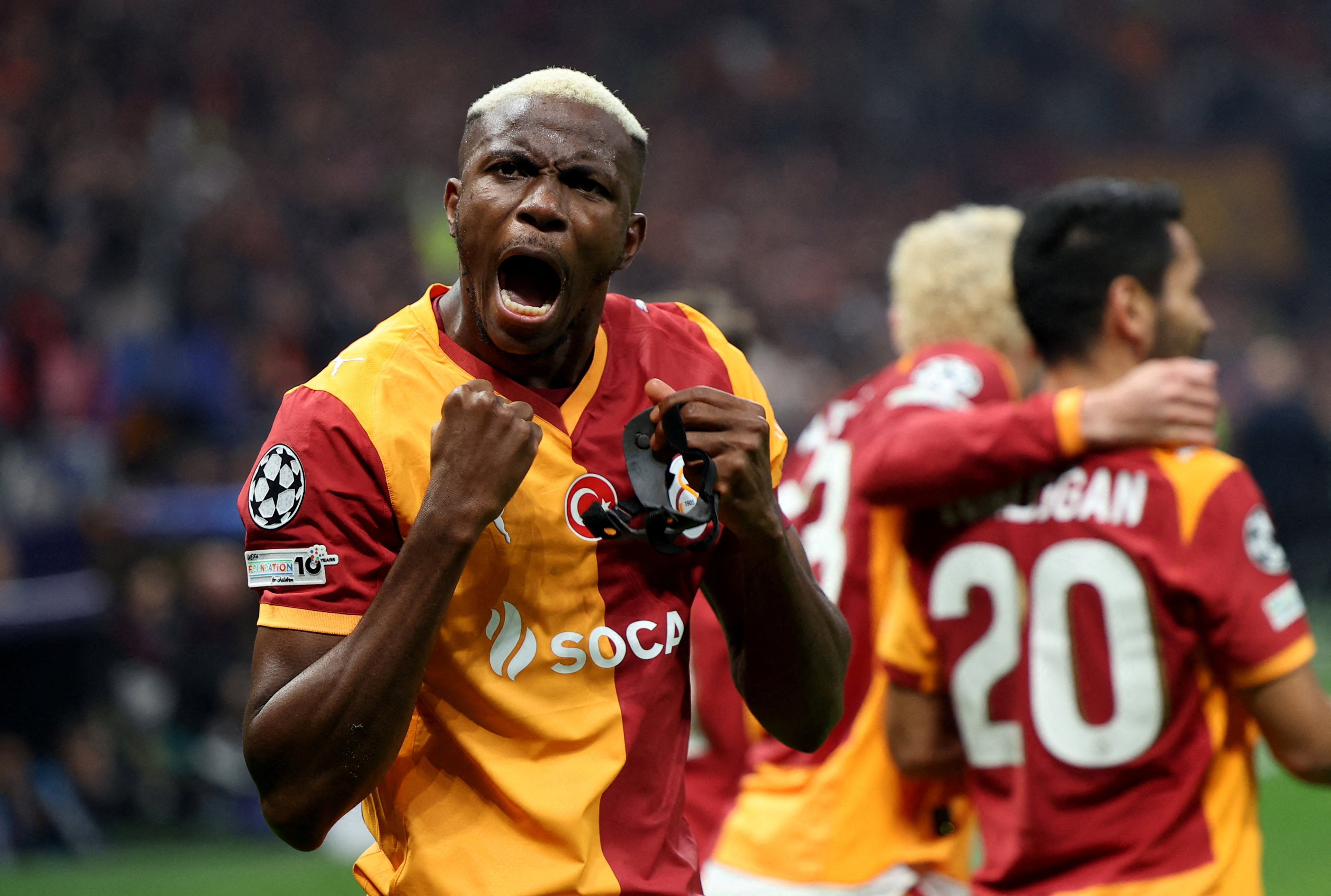 Osimhen strengthens his position as the most expensive player in the Turkish League