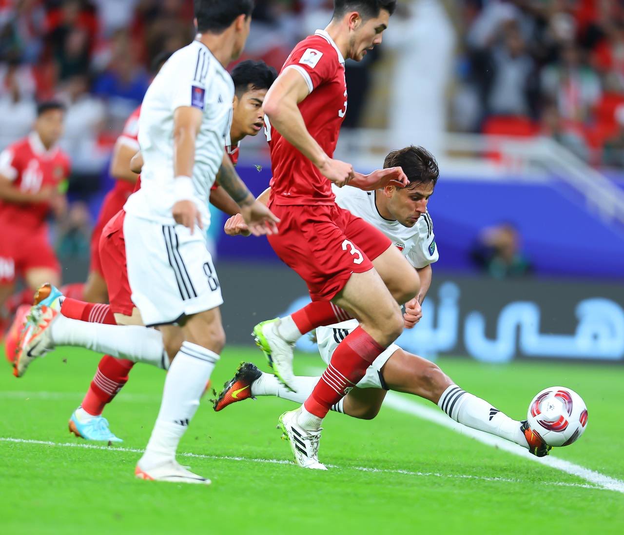 العراق تتجاوز أندونيسيا وتستعد للأخضر