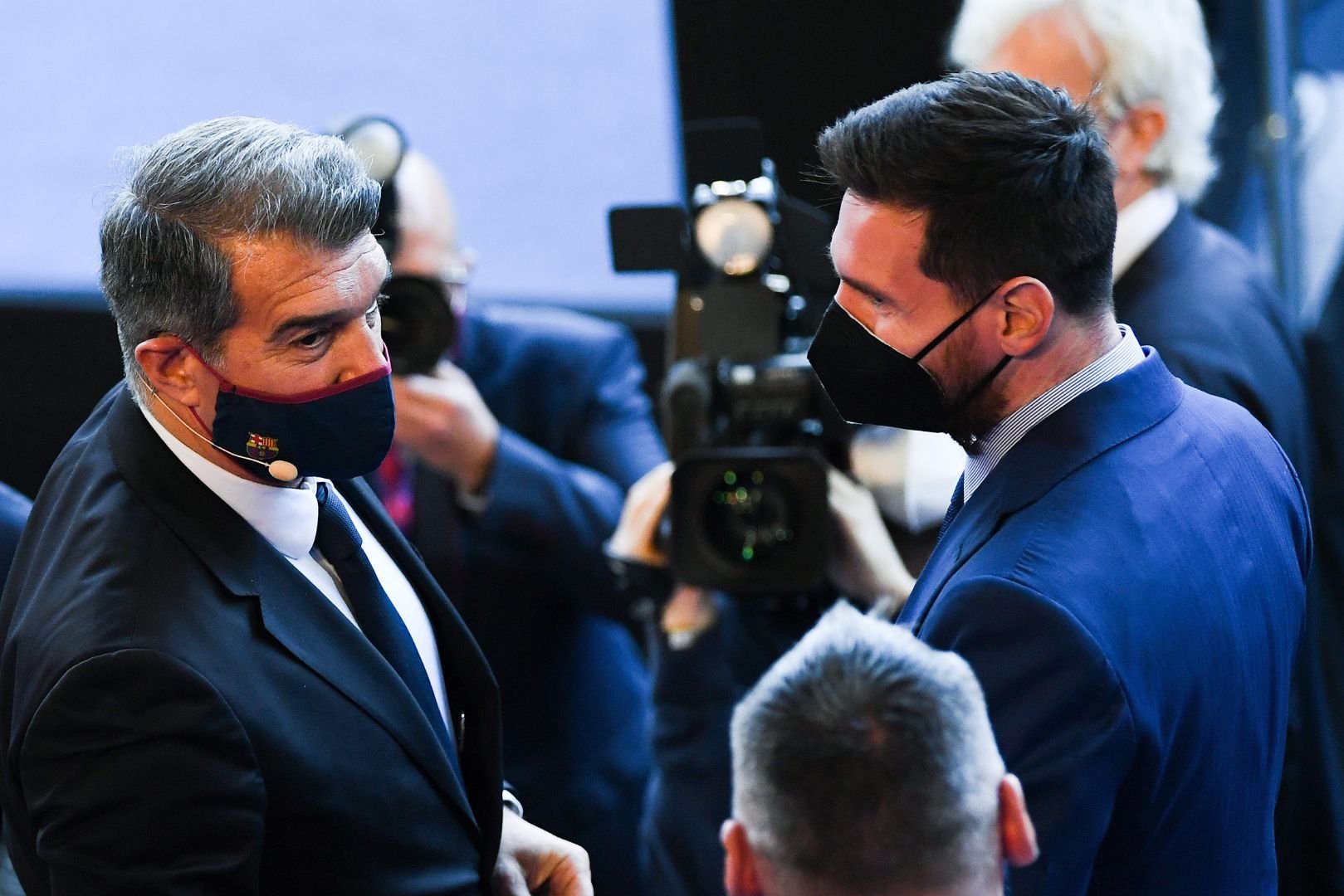 What did Laporta say about Messi's return to Barcelona?