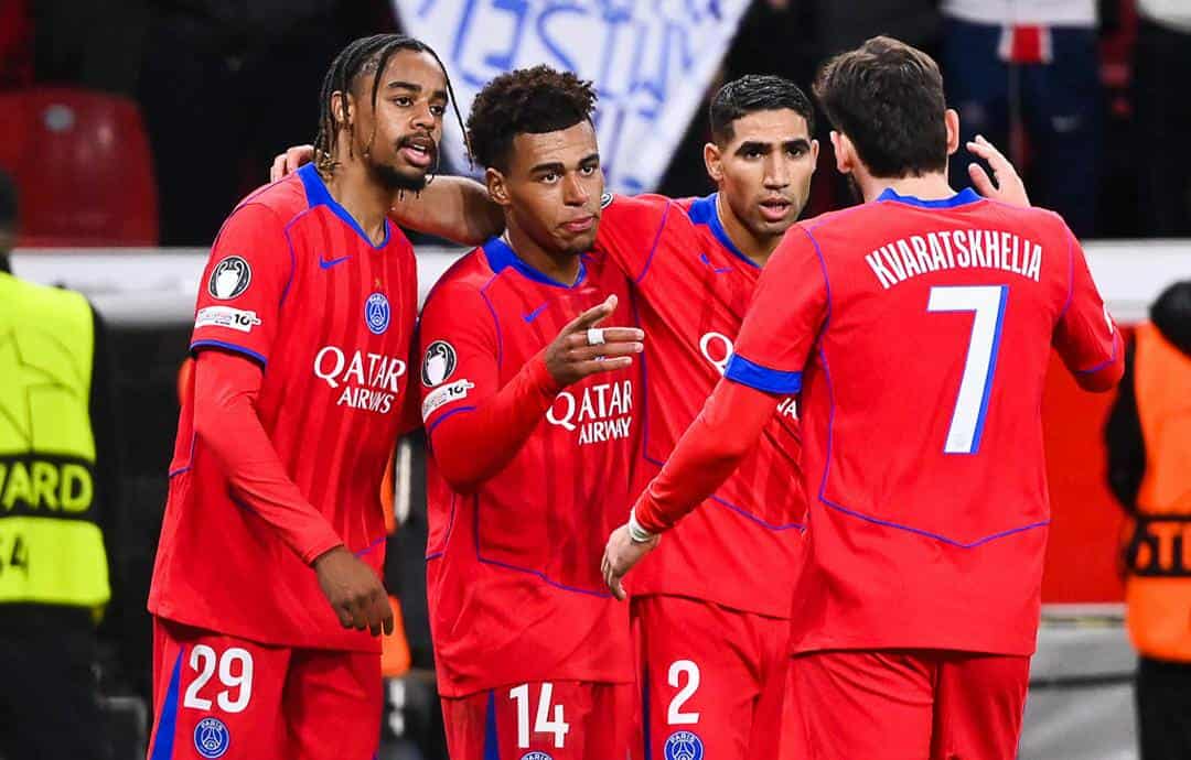 Paris Saint-Germain sets a record in the Champions League