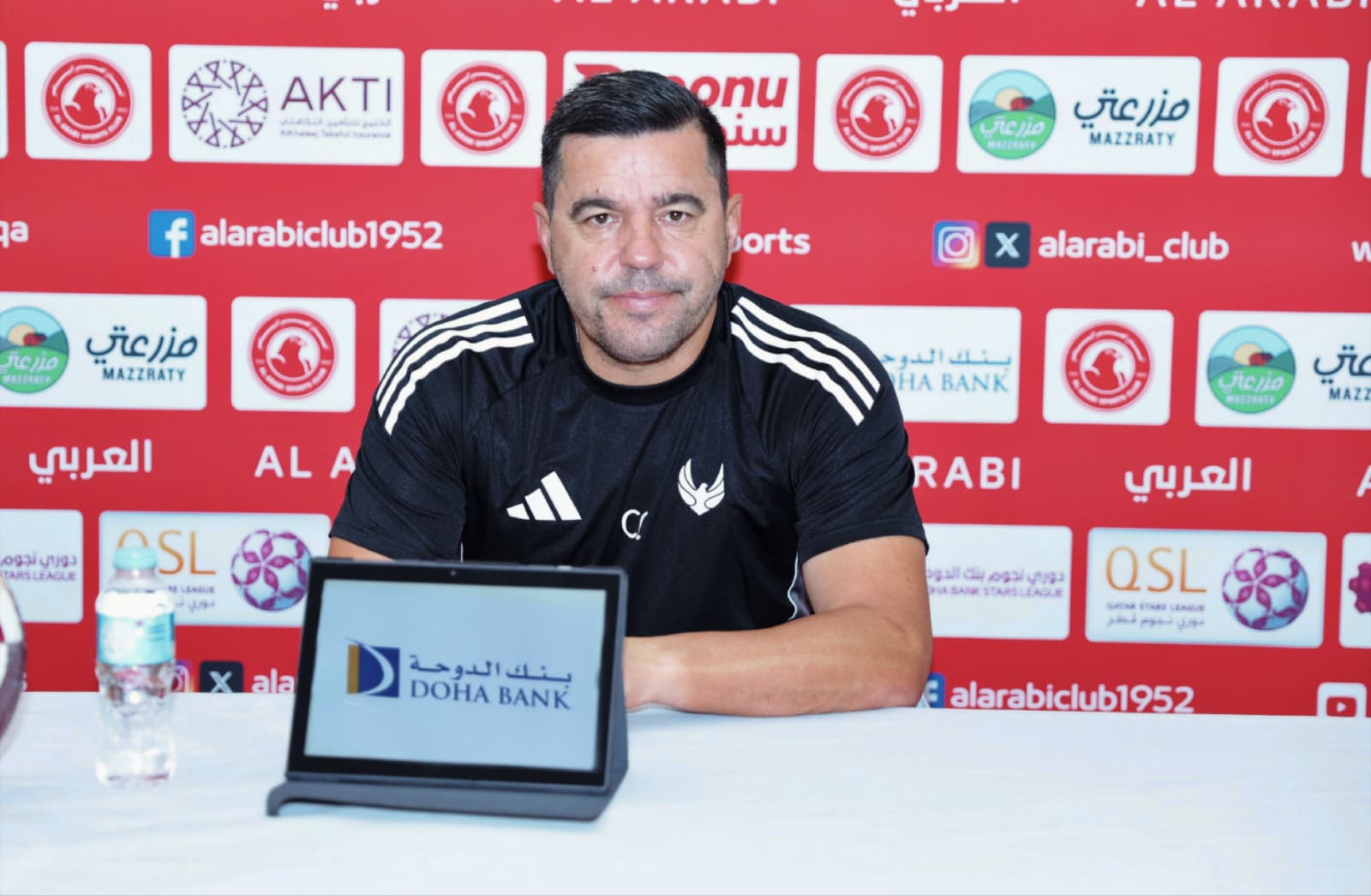 مدرب العربي: جاهزون لمباراة السد 