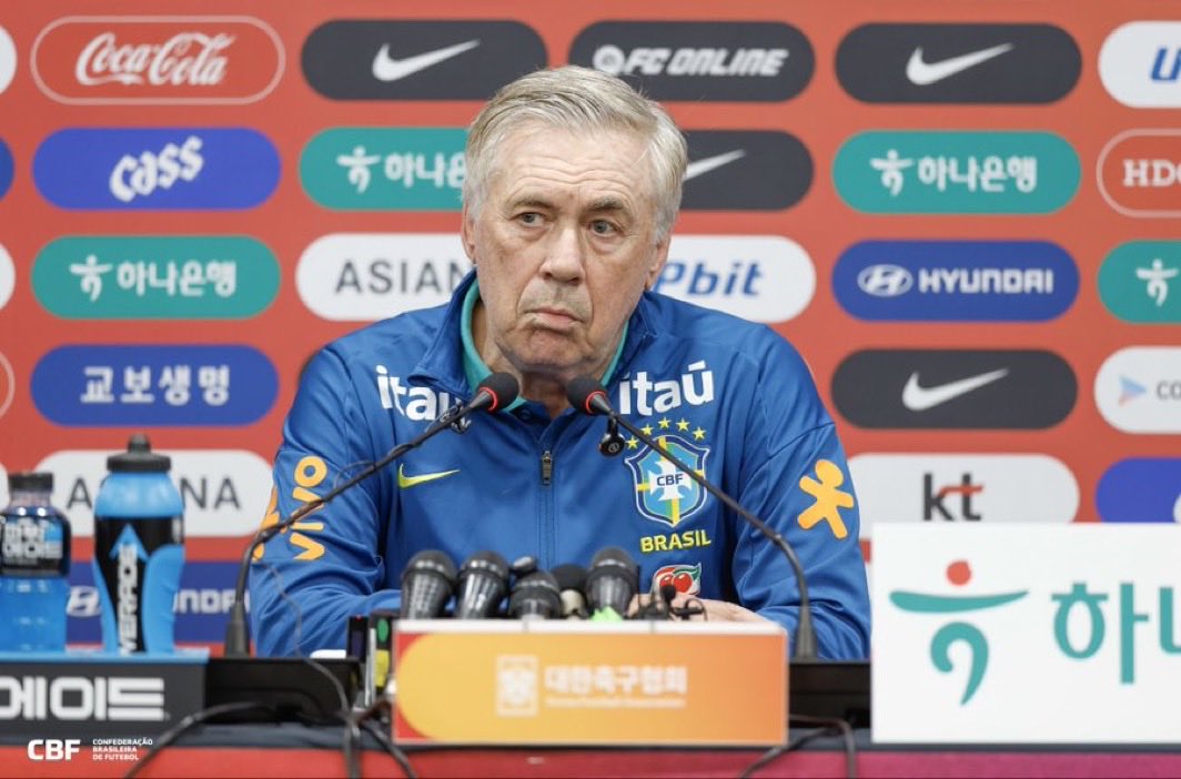 Ancelotti: I haven't been in contact with Neymar and Vinicius made a mistake