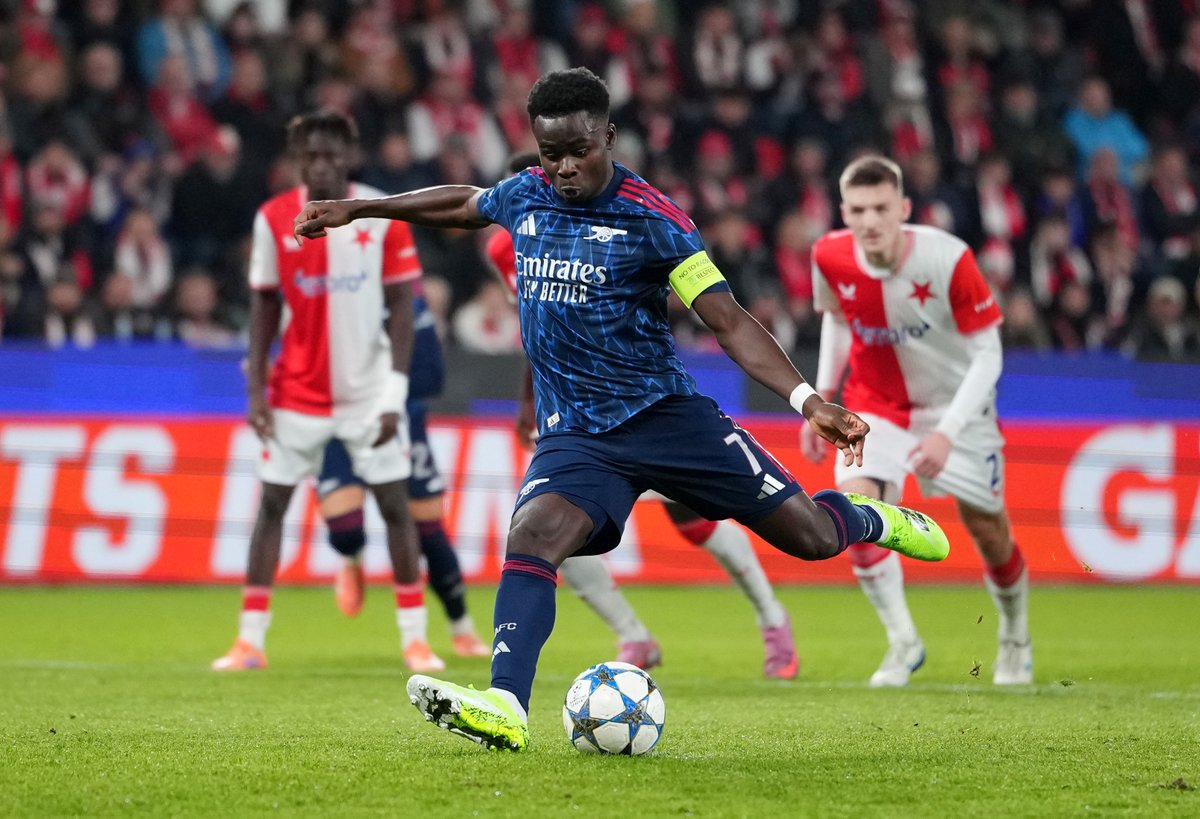 Saka sets a historic record with Arsenal