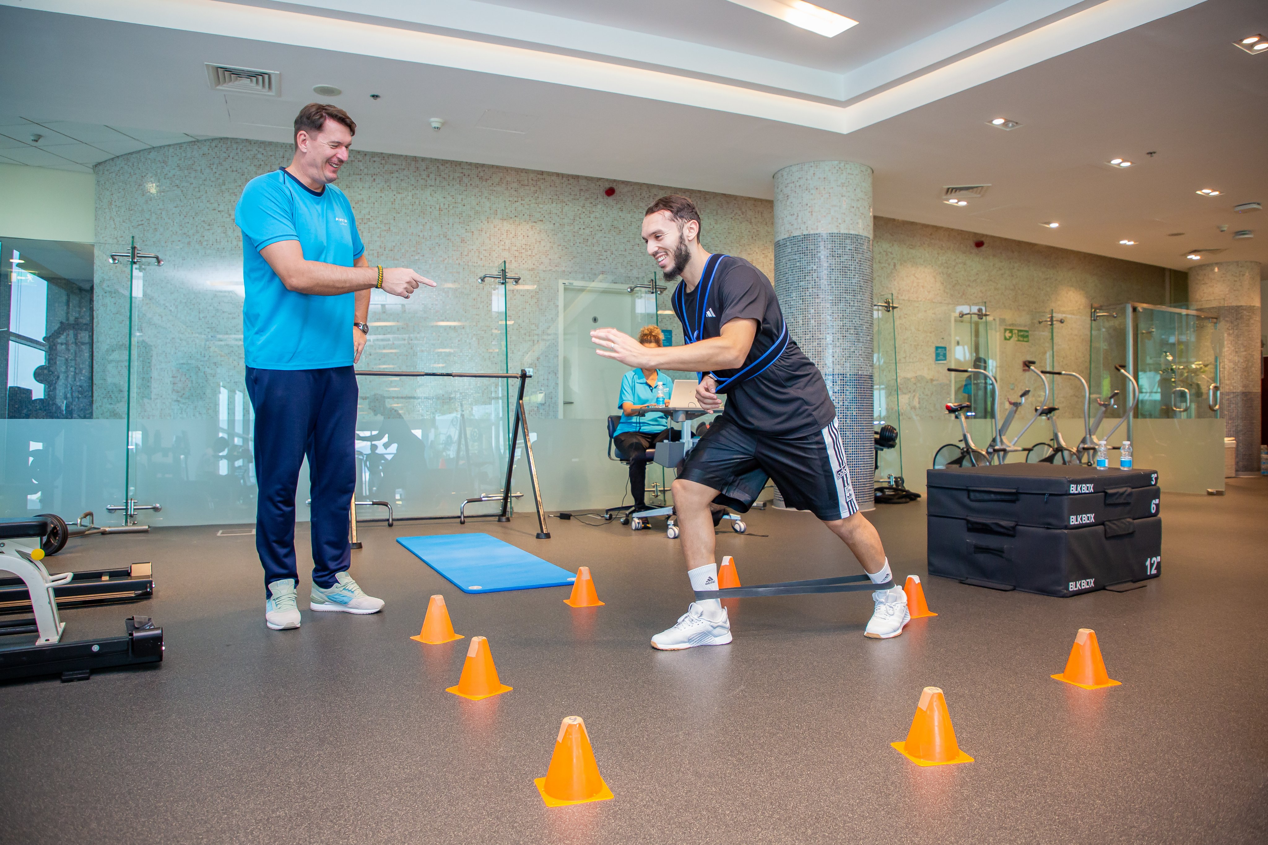 أمين غويري يبدأ التأهيل في سبيتار