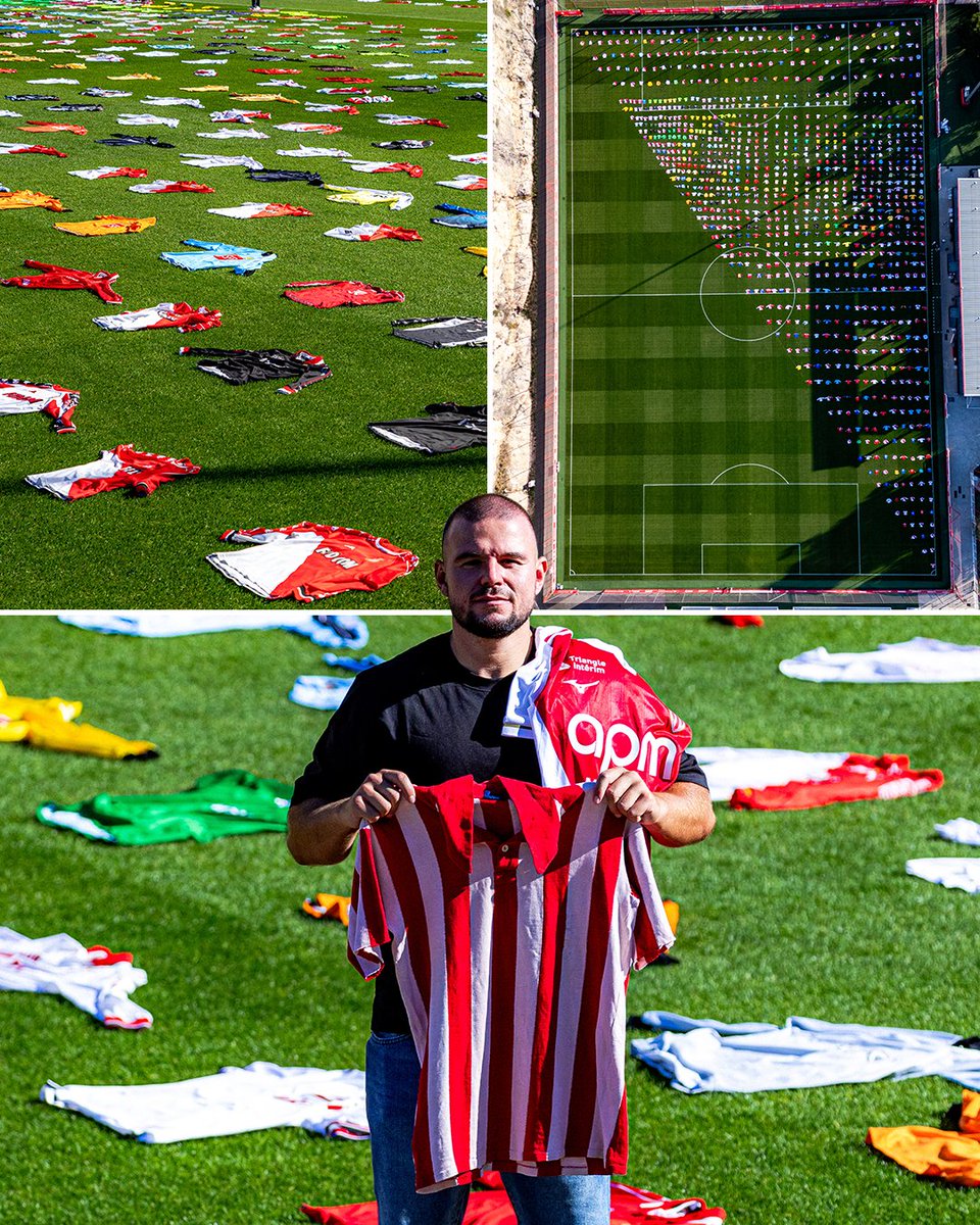 مشجع موناكو يجمع 1146 قميصًا تاريخيًا!