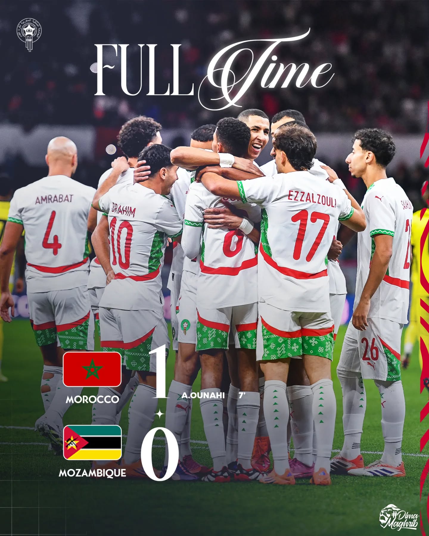 المغرب يهزم موزمبيق استعدادًا لكأس أفريقيا