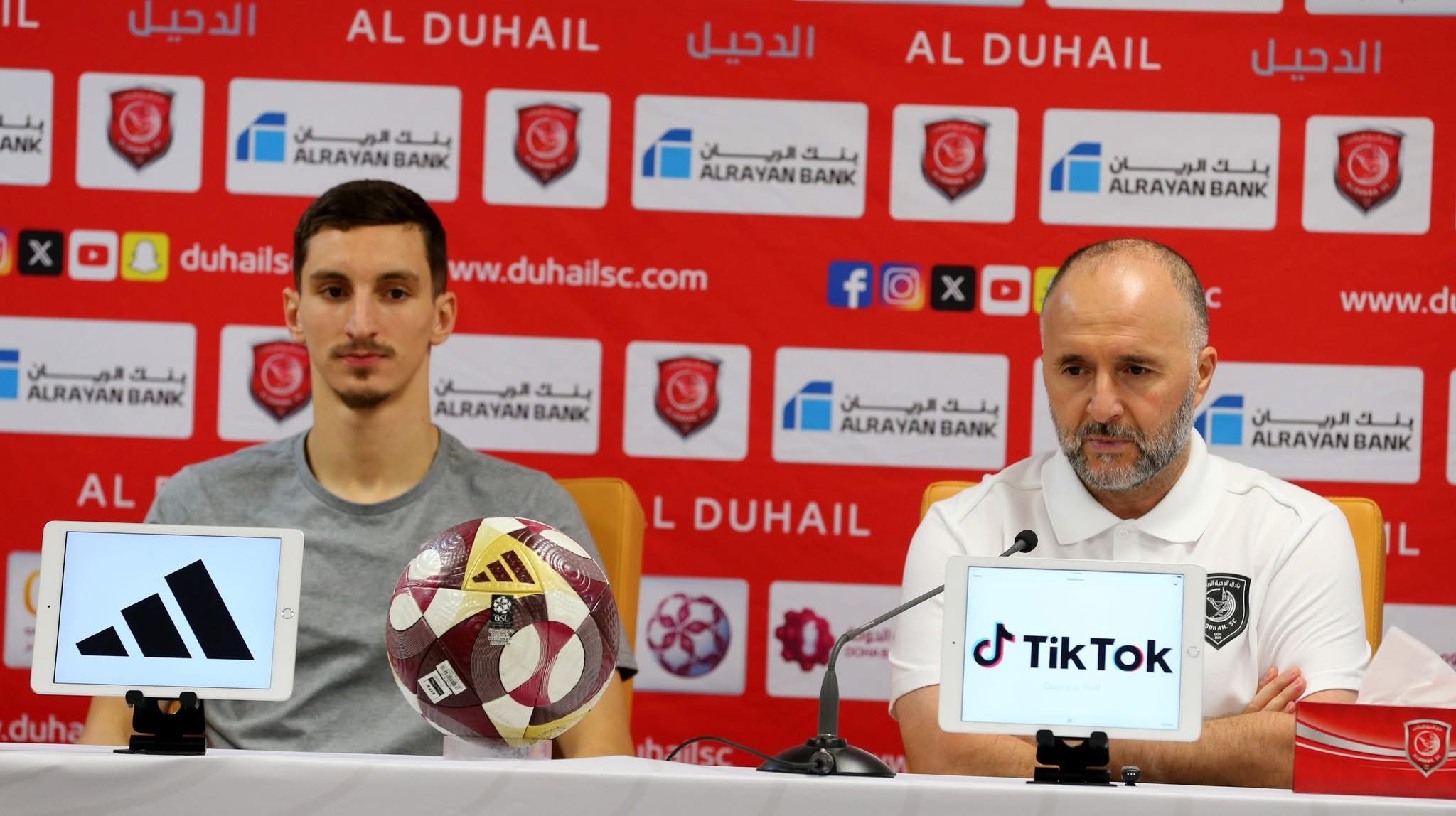 بلماضي يؤكد أهمية مواجهة الأهلي للدحيل