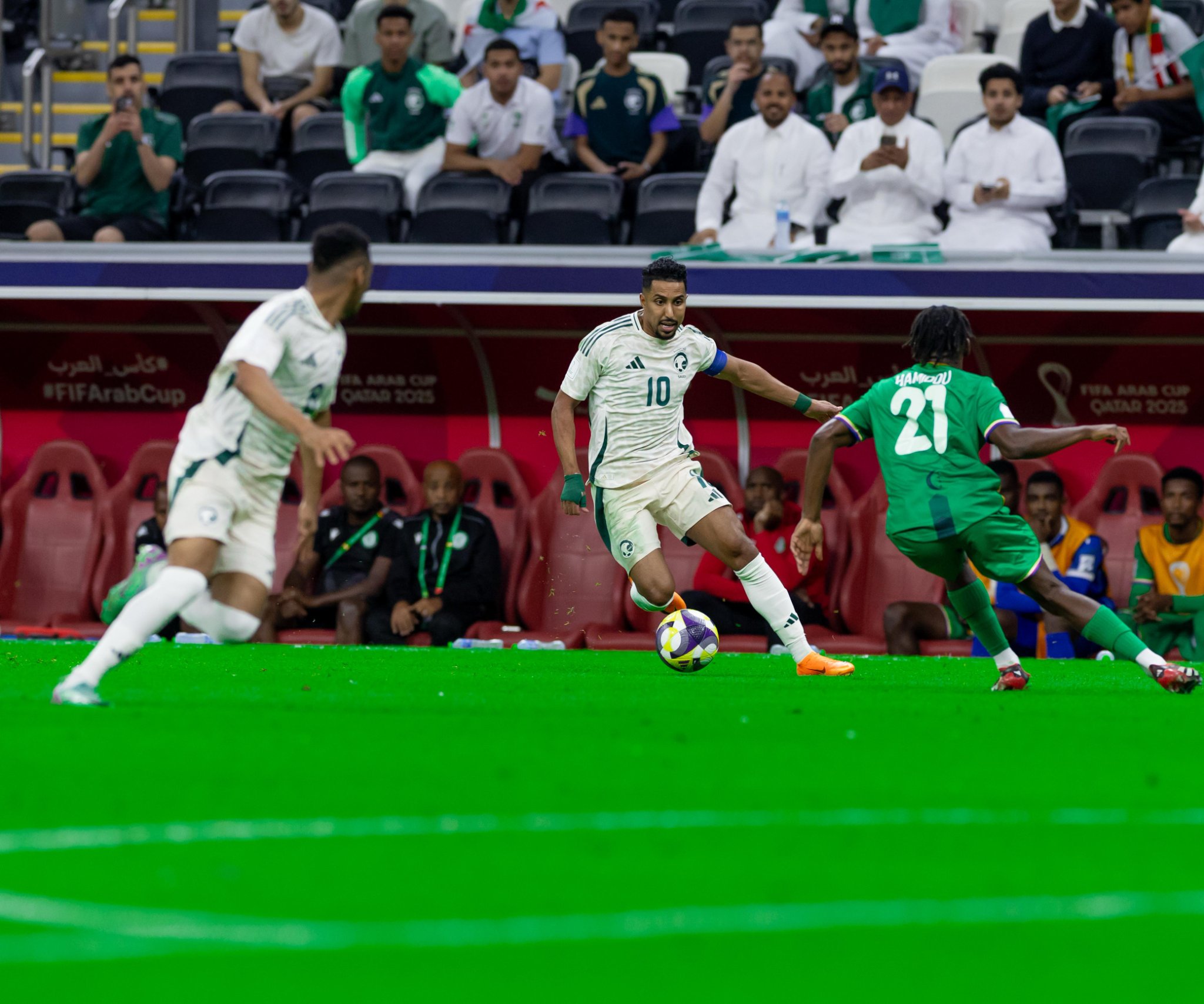 المغربي والسعودي في اختبار الحسم باستاد لوسيل