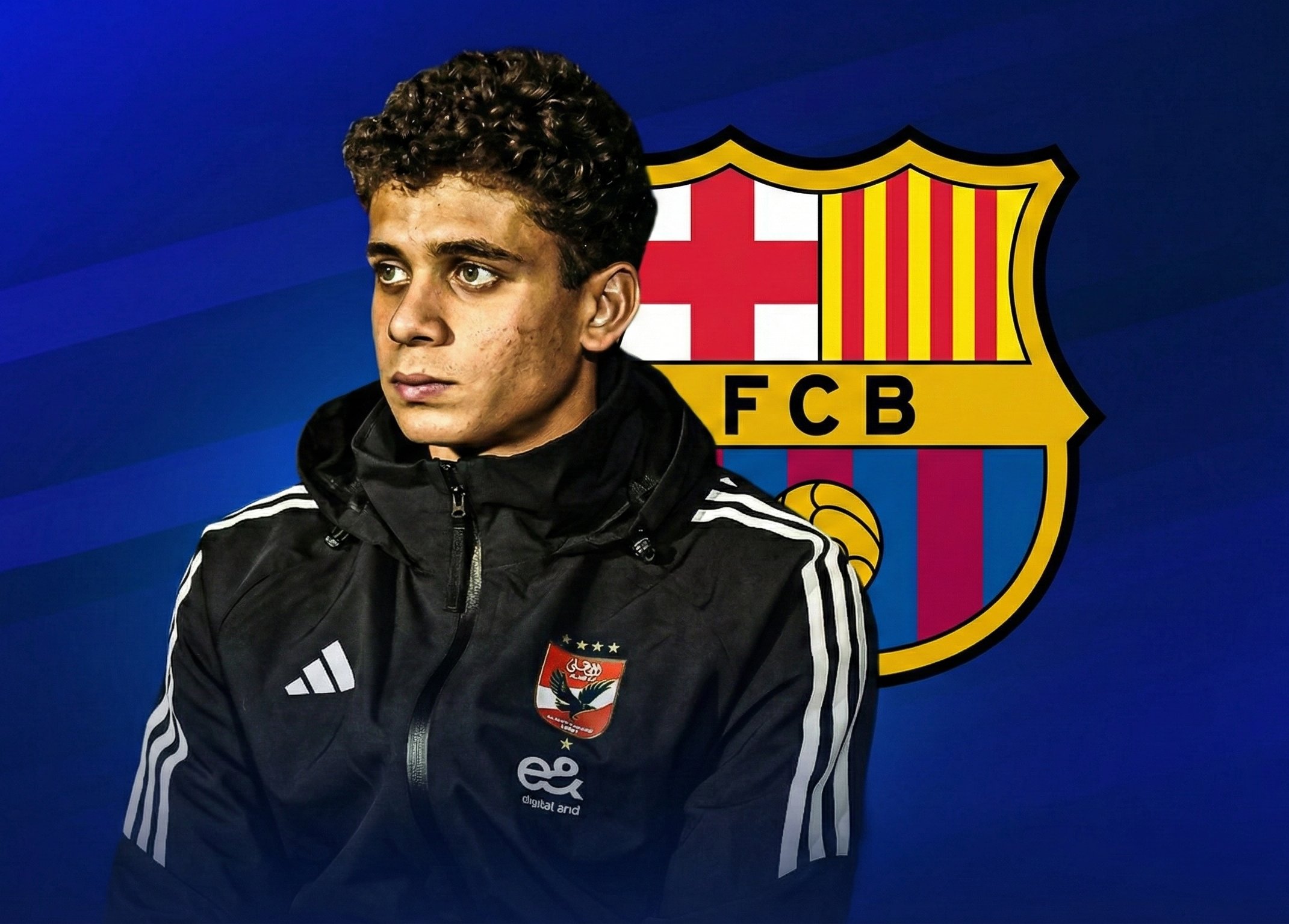 الأهلي يحدد سعر حمزة عبد الكريم لبرشلونة