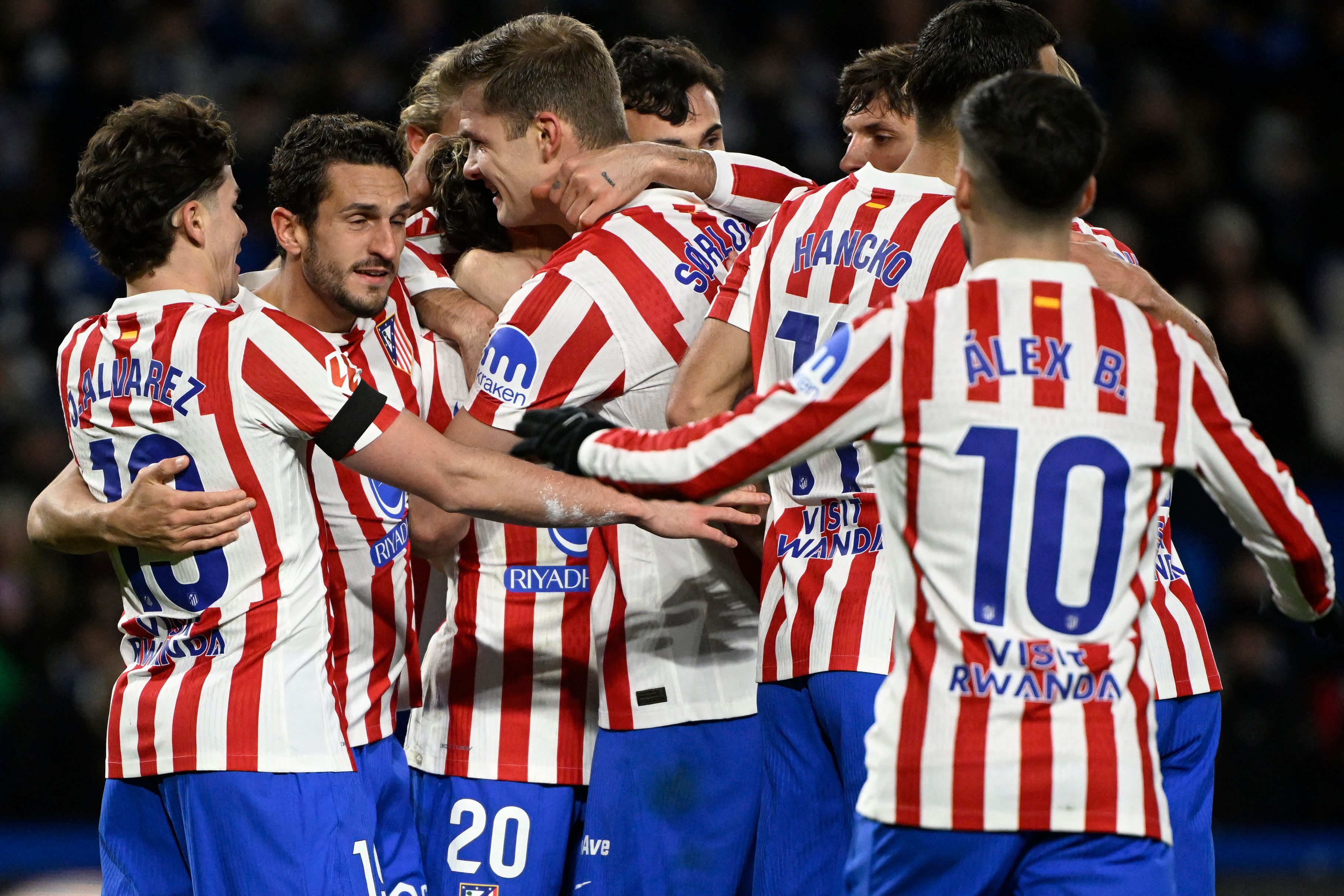 أتلتيكو يفرط في نقطتين ثمينتين أمام سوسيداد