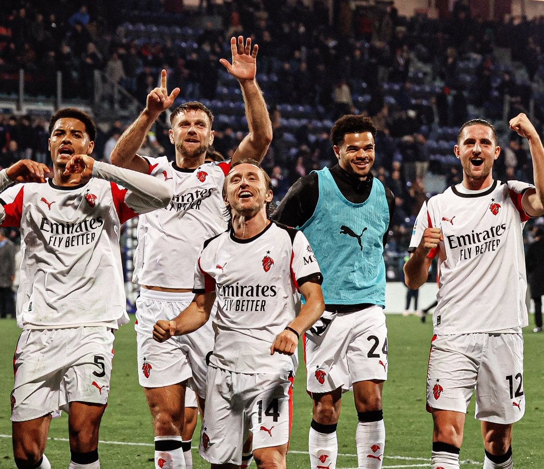 ميلان يقترب من رقم قياسي جديد بالكالتشيو