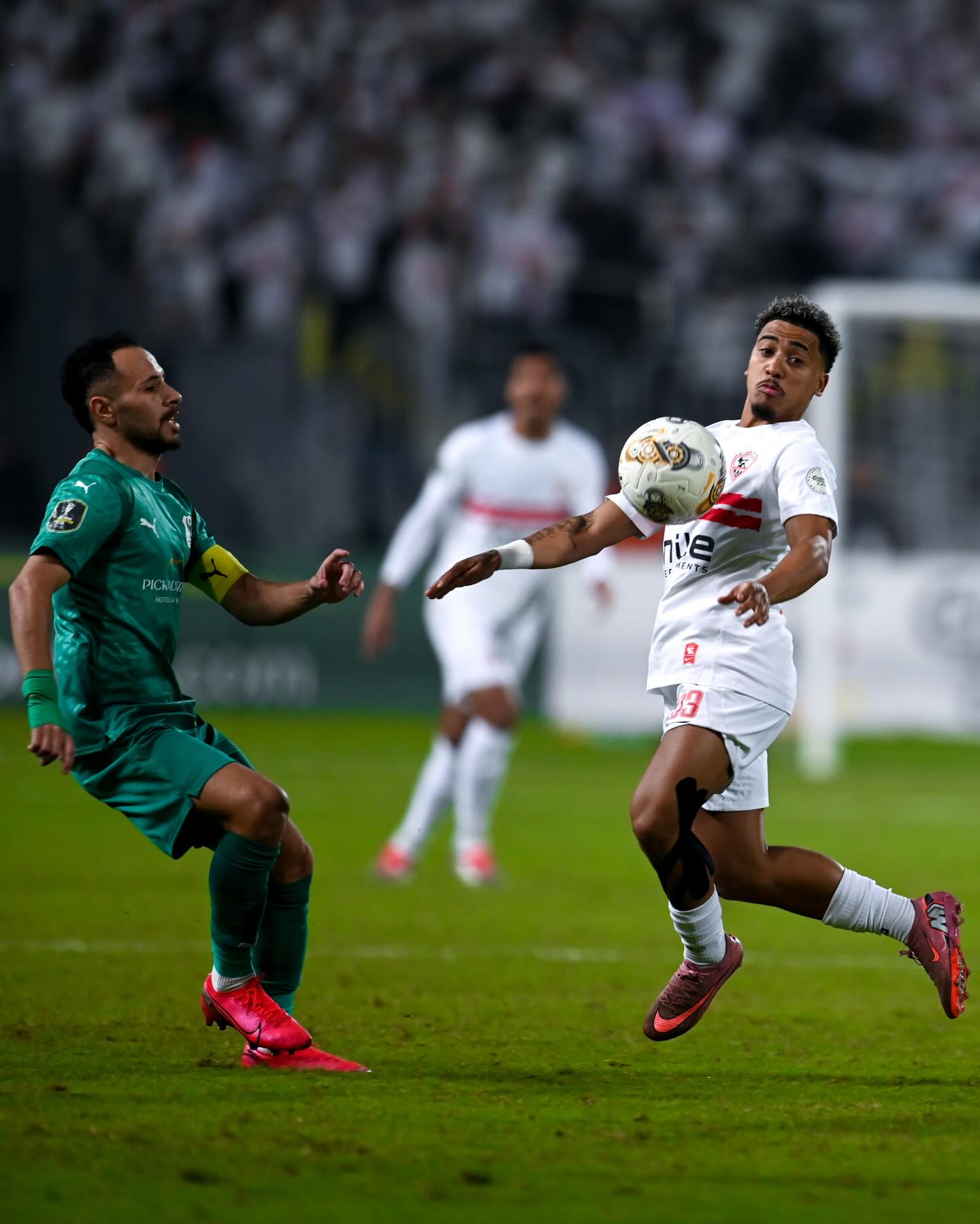 التعادل يحسم موقعة الزمالك والمصري بالكونفيدرالية