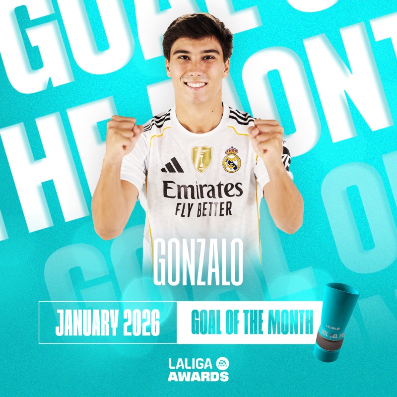 نجم الريال يحصد جائزة 