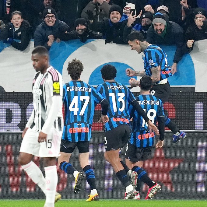 يوفنتوس يودع الكأس بخسارة قاسية من أتالانتا