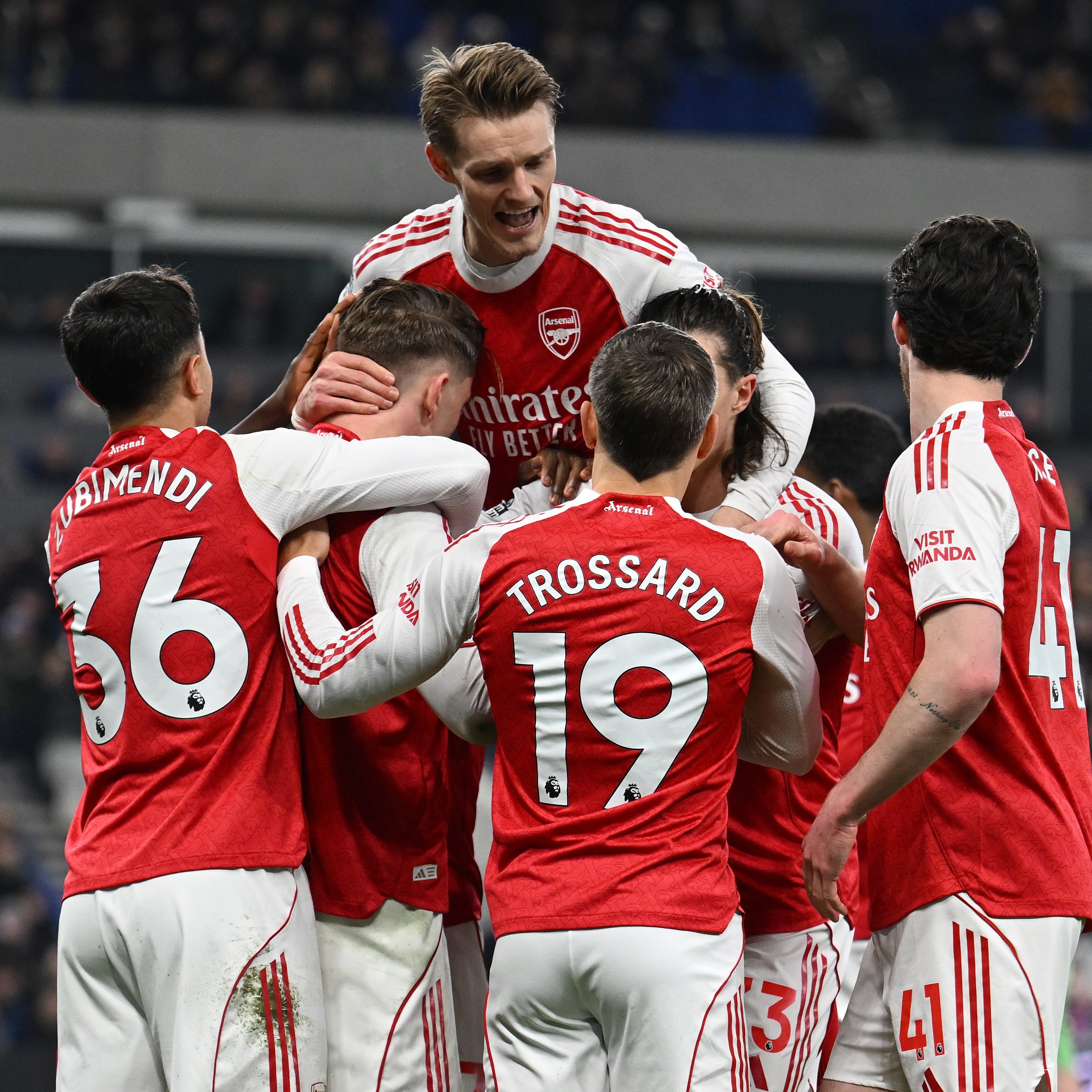 أرسنال يتسلح بالأرقام لمواصلة الهيمنة على برينتفورد