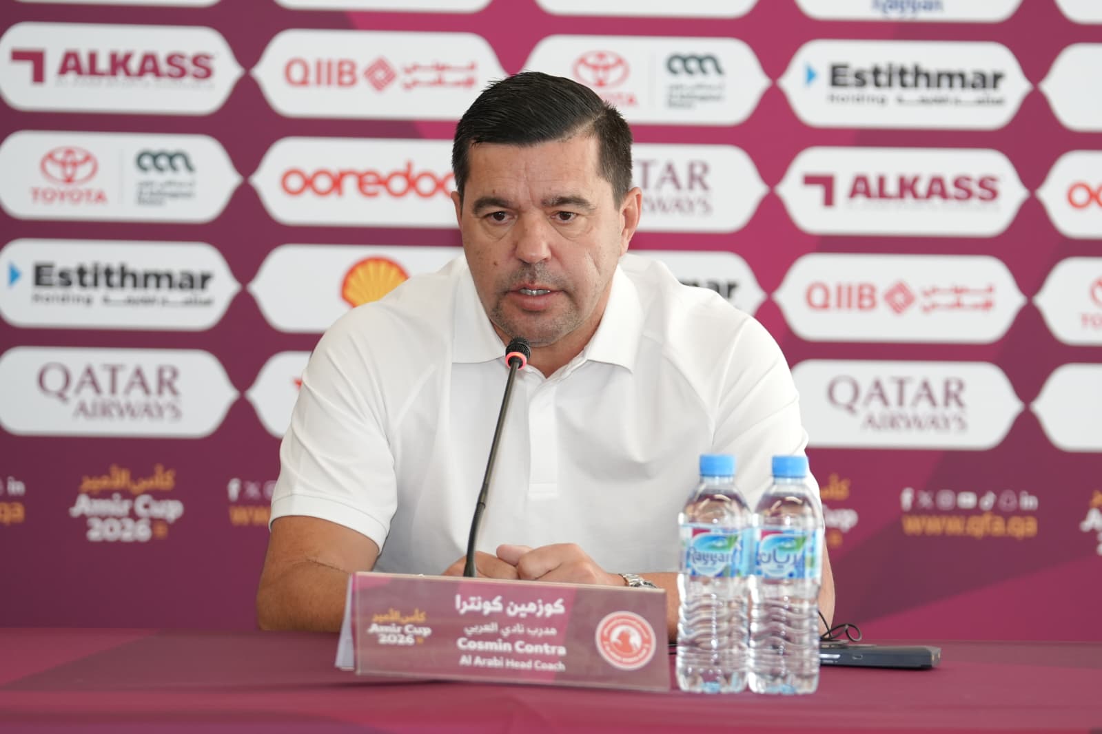 ماذا قال مدرب العربي عن مواجهة الشحانية؟