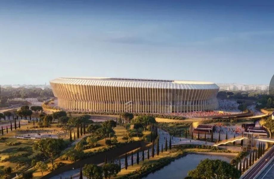 روما يستعد لمغادرة الاولمبيكو لملعبه الجديد 