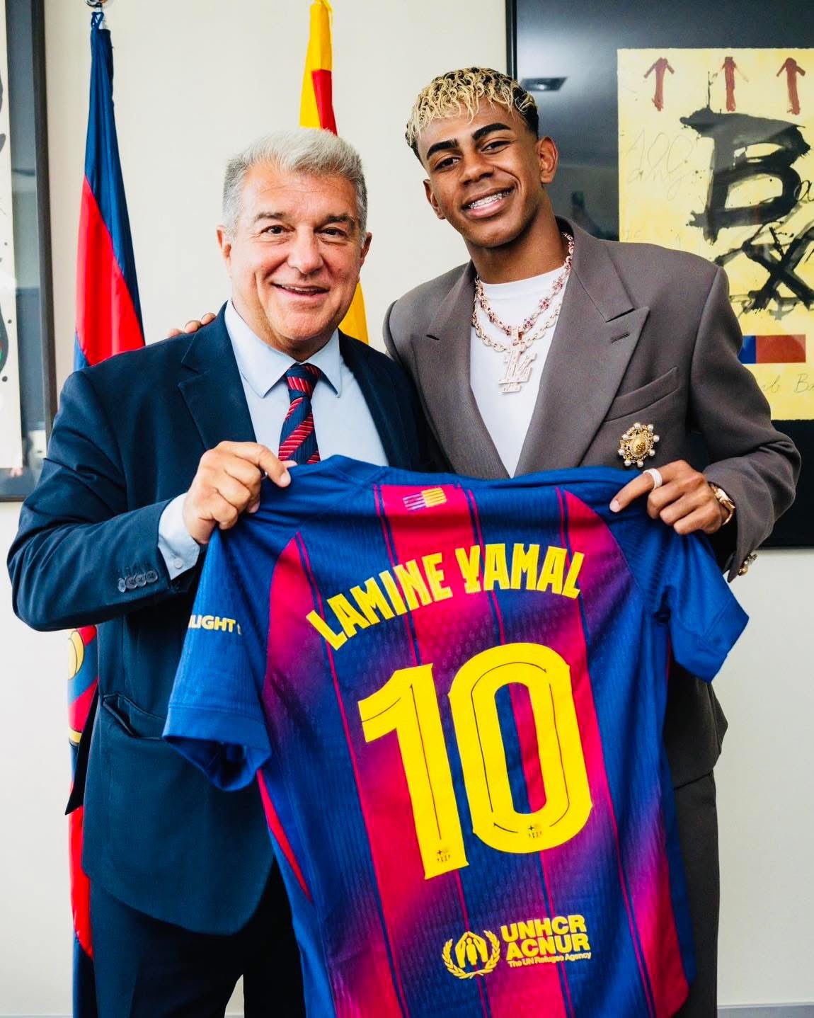 Laporta: I rejected Paris's fantastic offer to sign Yamal