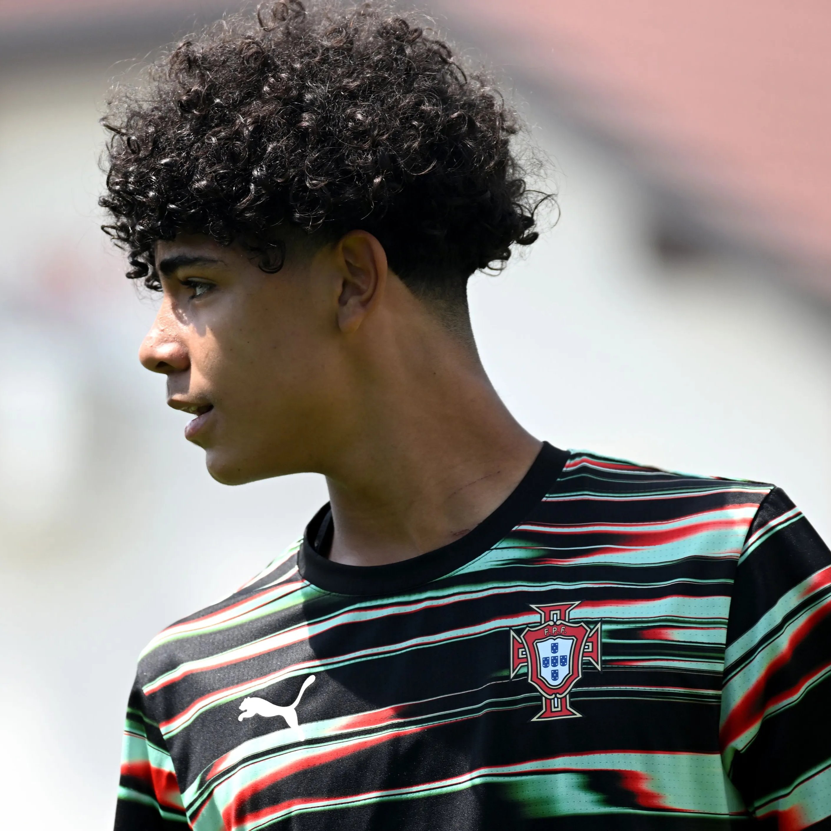 نجل رونالدو يتدرب في ريال مدريد