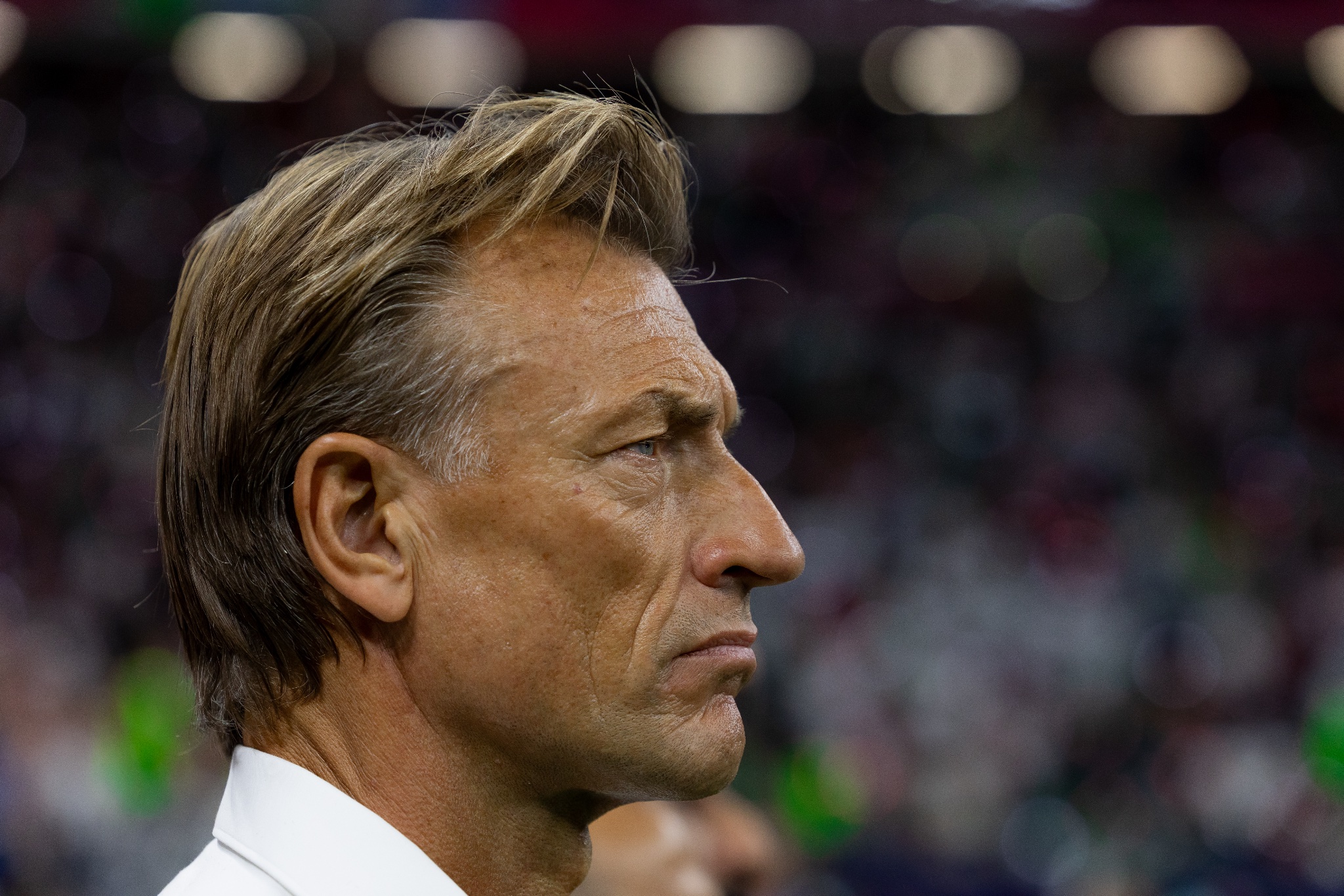 مشجع سعودي يهاجم رينارد بمعقل النصر!