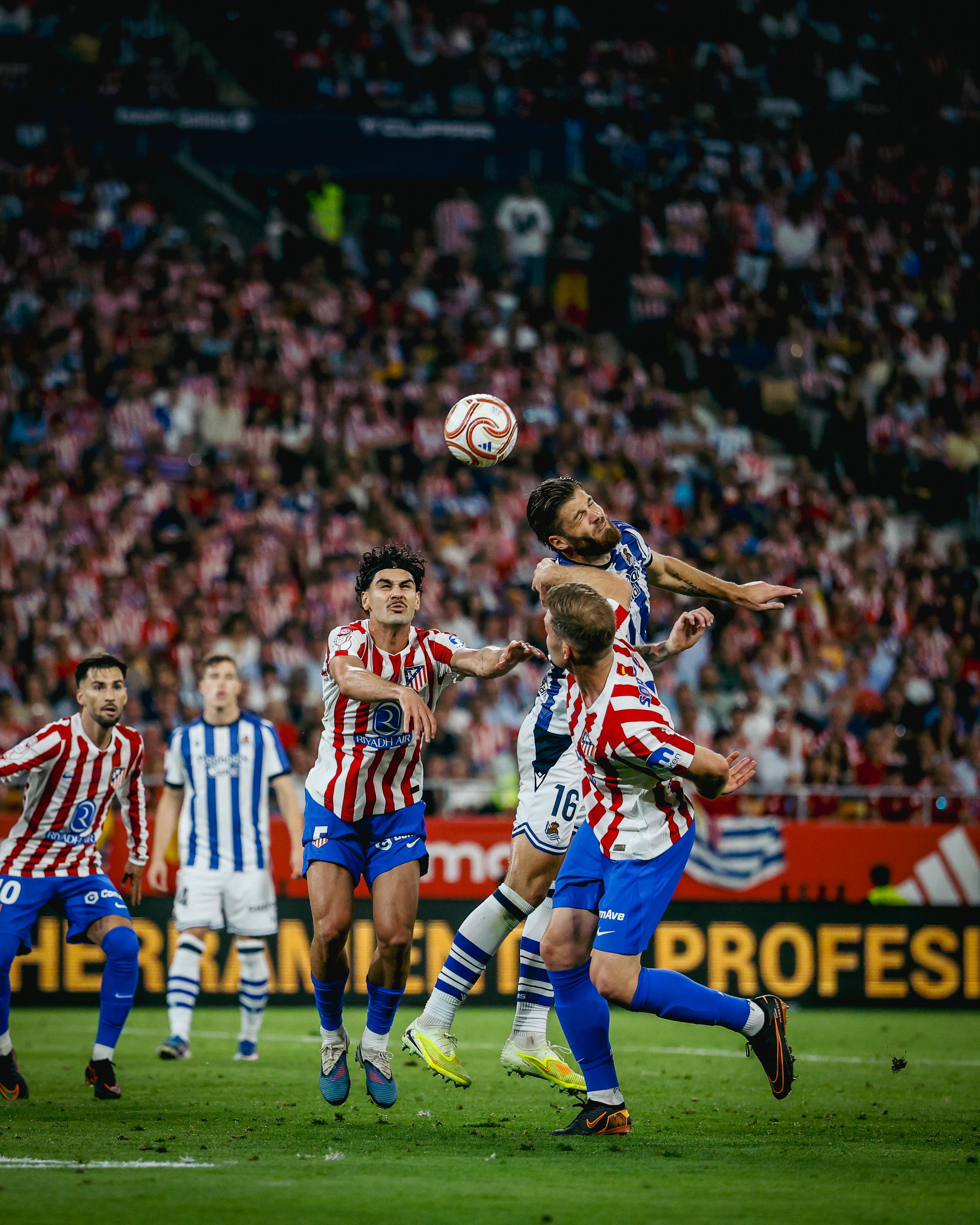 هزم أتلتيكو.. سوسيداد بطلا لكأس إسبانيا