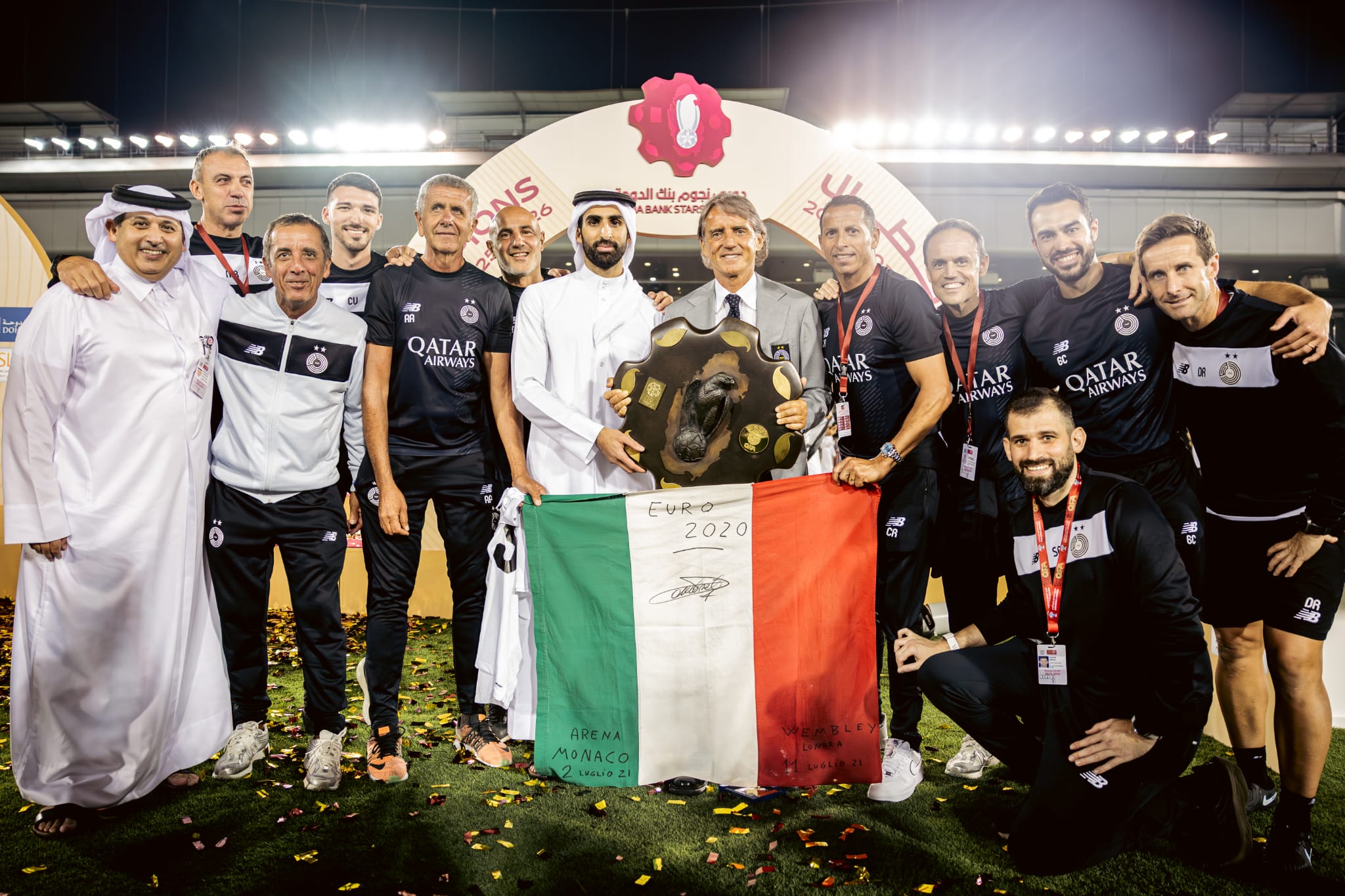 مانشيني: السد استحق الفوز بالدوري القطري