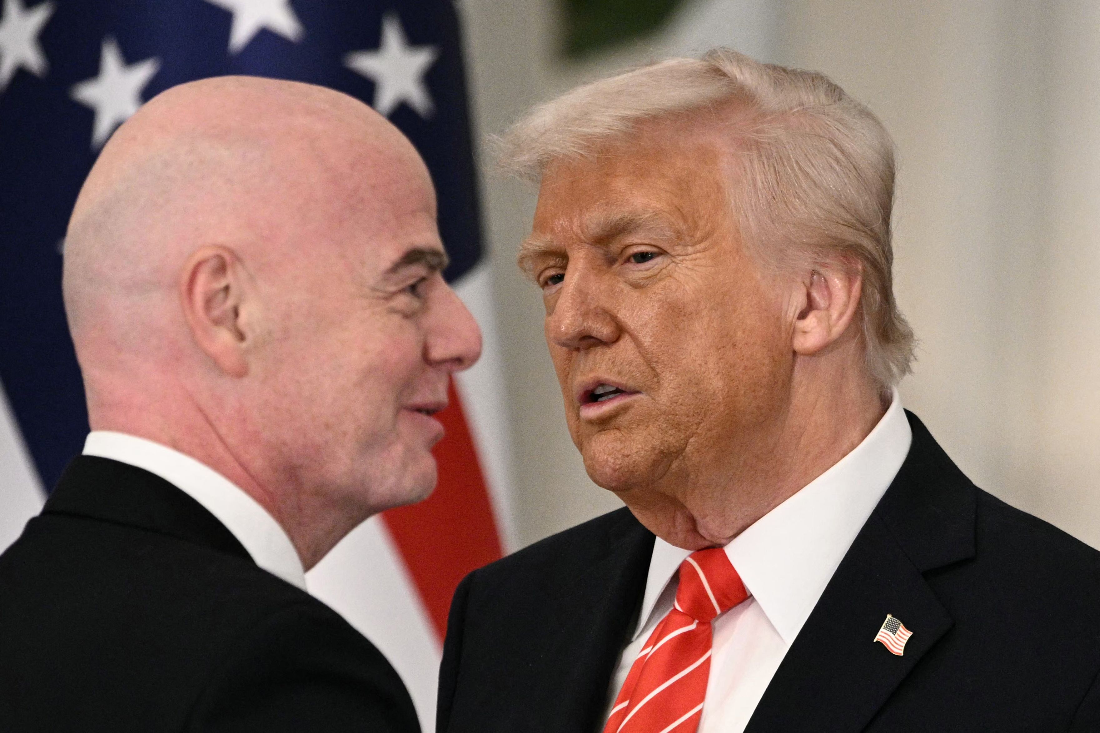 The White House supports Trump's award for FIFA