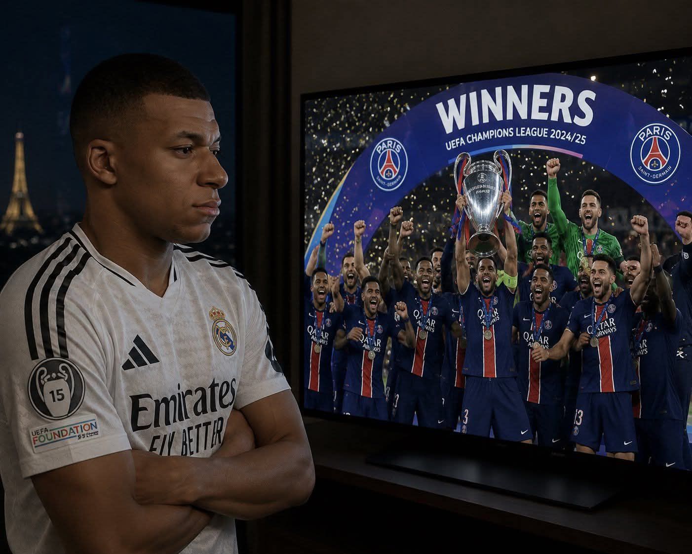 مبابي يتوّج هداف دوري الأبطال